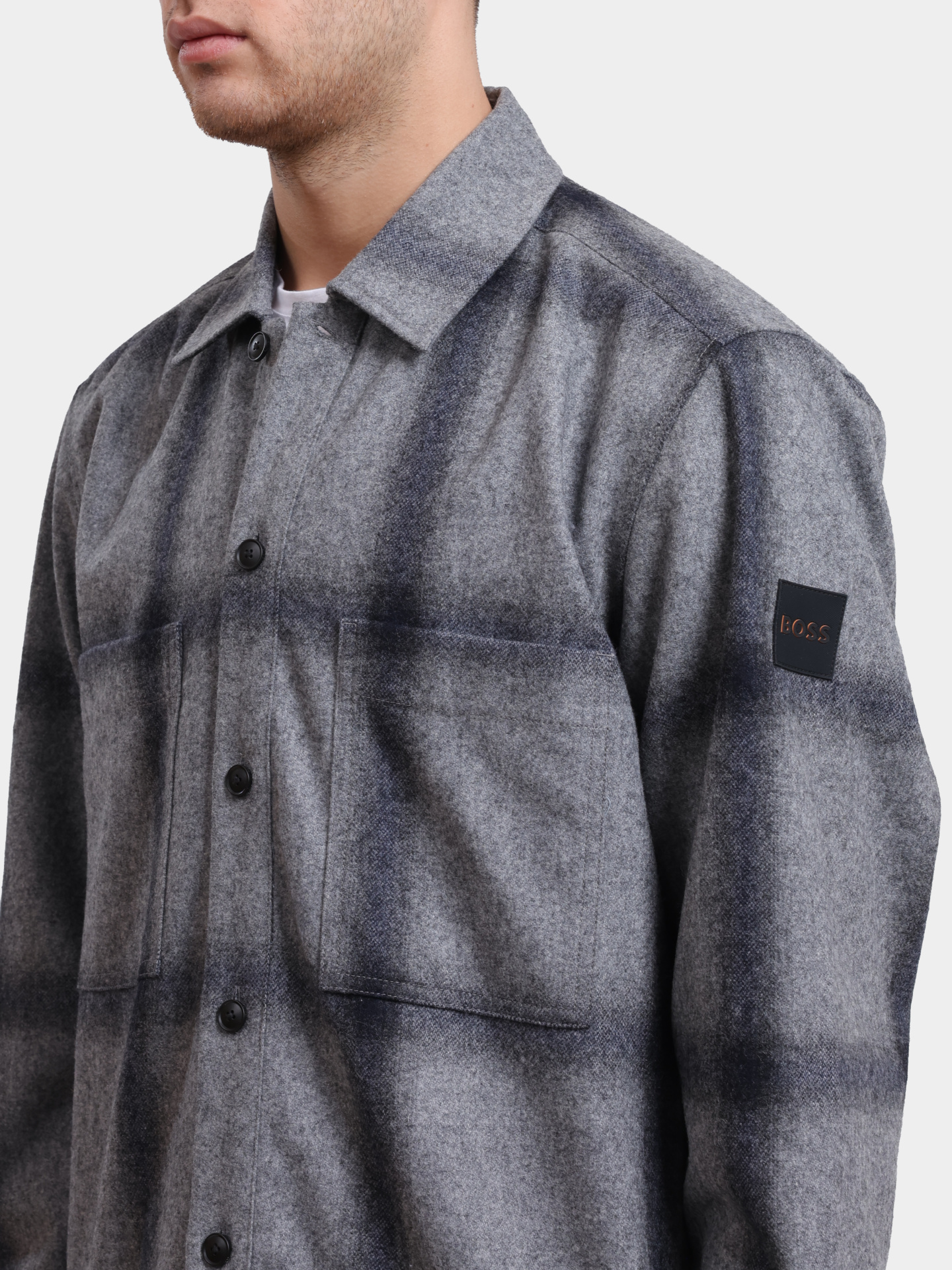 Рубашка Locky_2_M 10273395 02 50548989 062 серая мужская — купить в интернет-магазине Verdistore