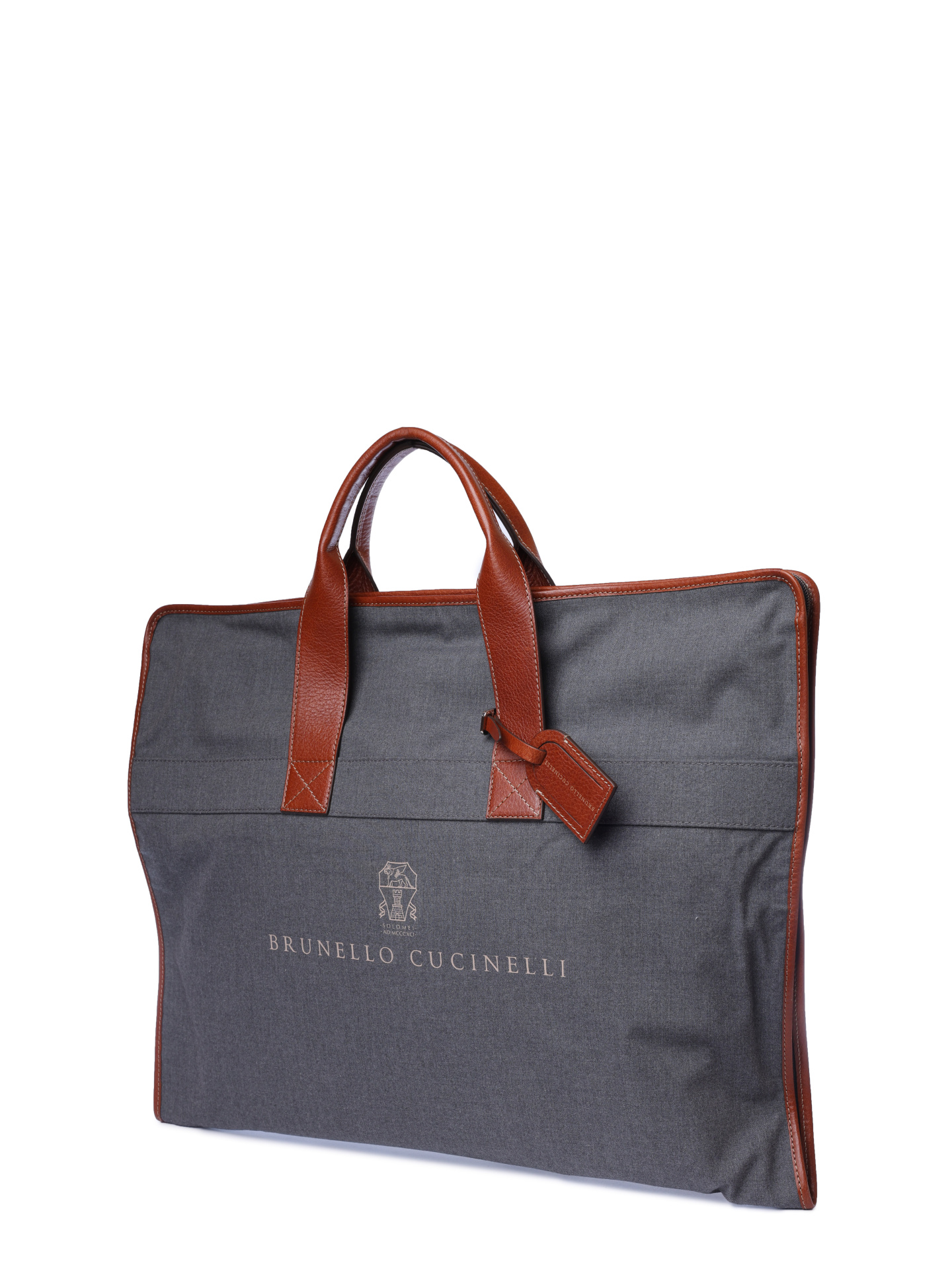 Чехол для костюма Brunello Cucinelli MWN4ZU390 CH531 с логотипом — купить в интернет-магазине Verdistore