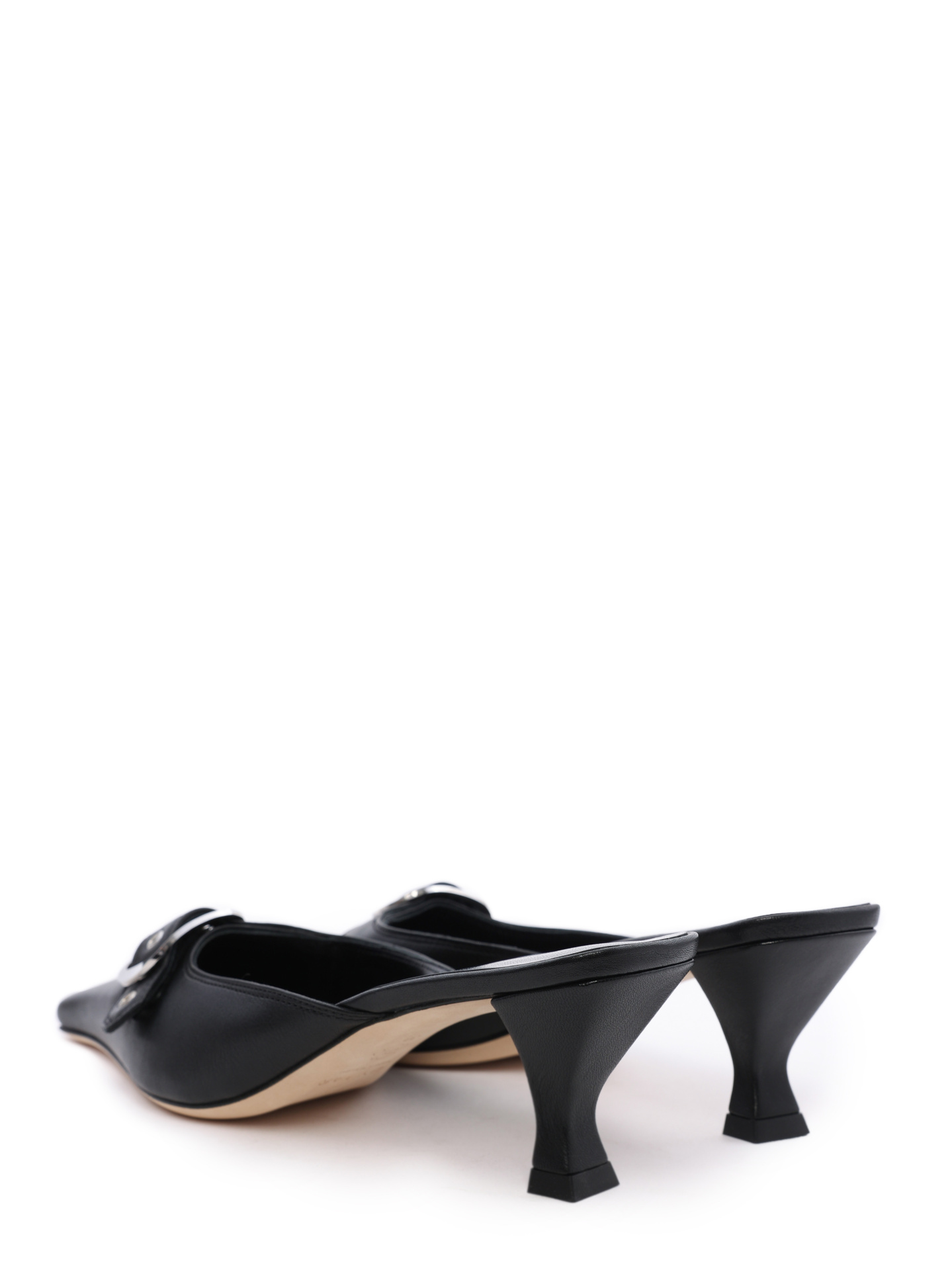 Мюли By Far 23CREVLMBLNAP кожаные женские — купить в интернет-магазине Verdistore