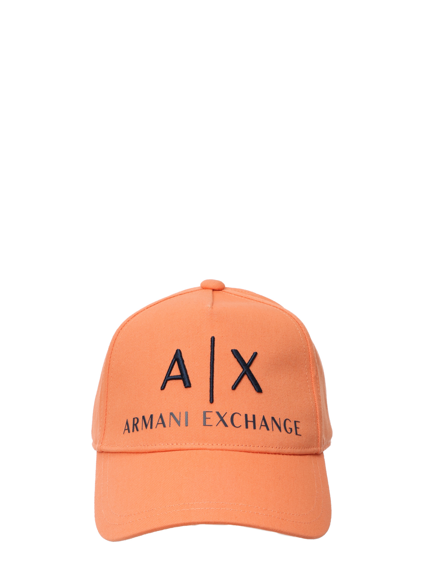 Бейсболка Armani Exchange 954039 CC513 04365 оранжевая мужская из хлопка — купить в интернет-магазине Verdistore