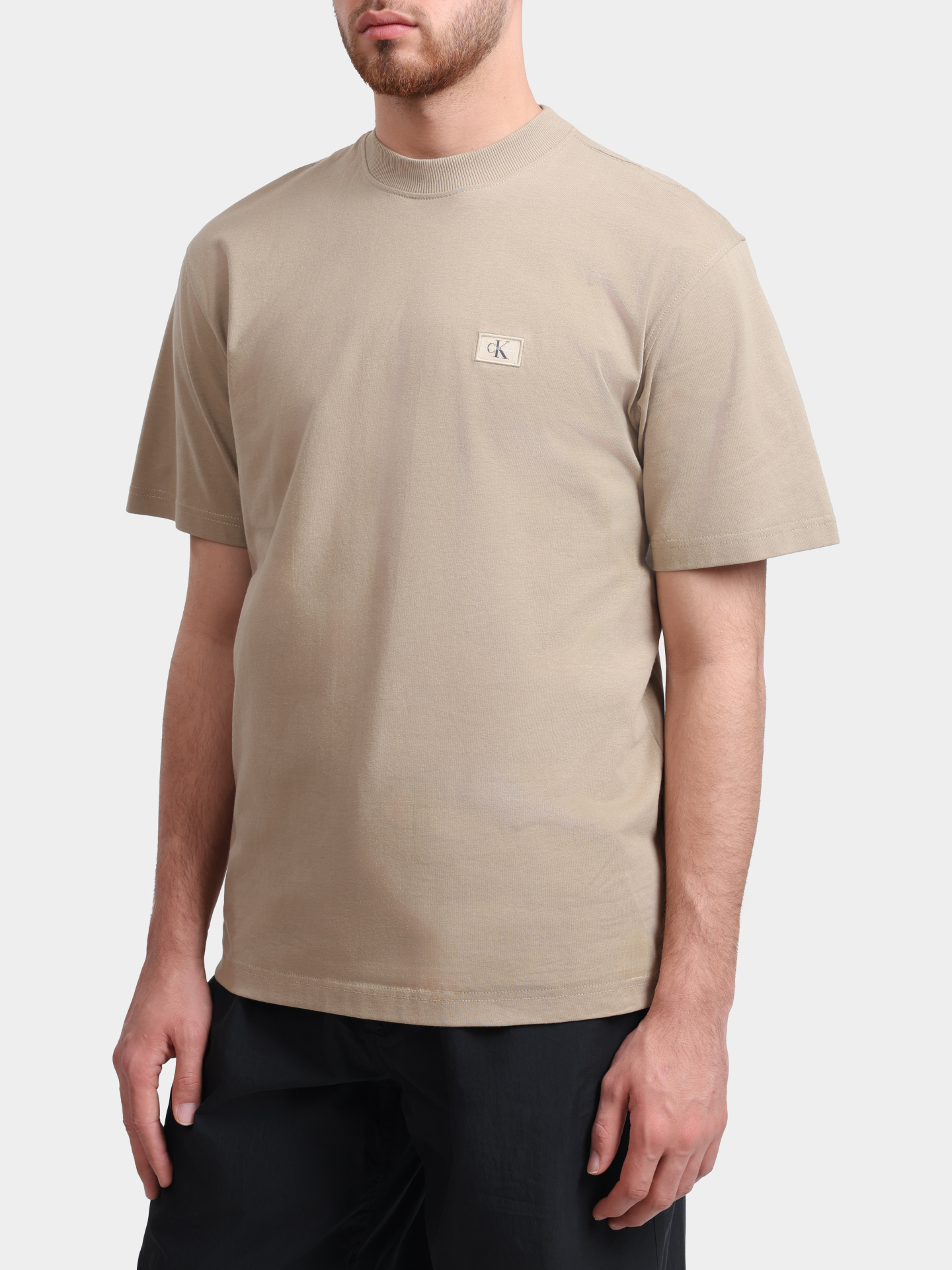 Футболка Calvin Klein Jeans J30J326857 HI0 хлопковая мужская — купить в интернет-магазине Verdistore