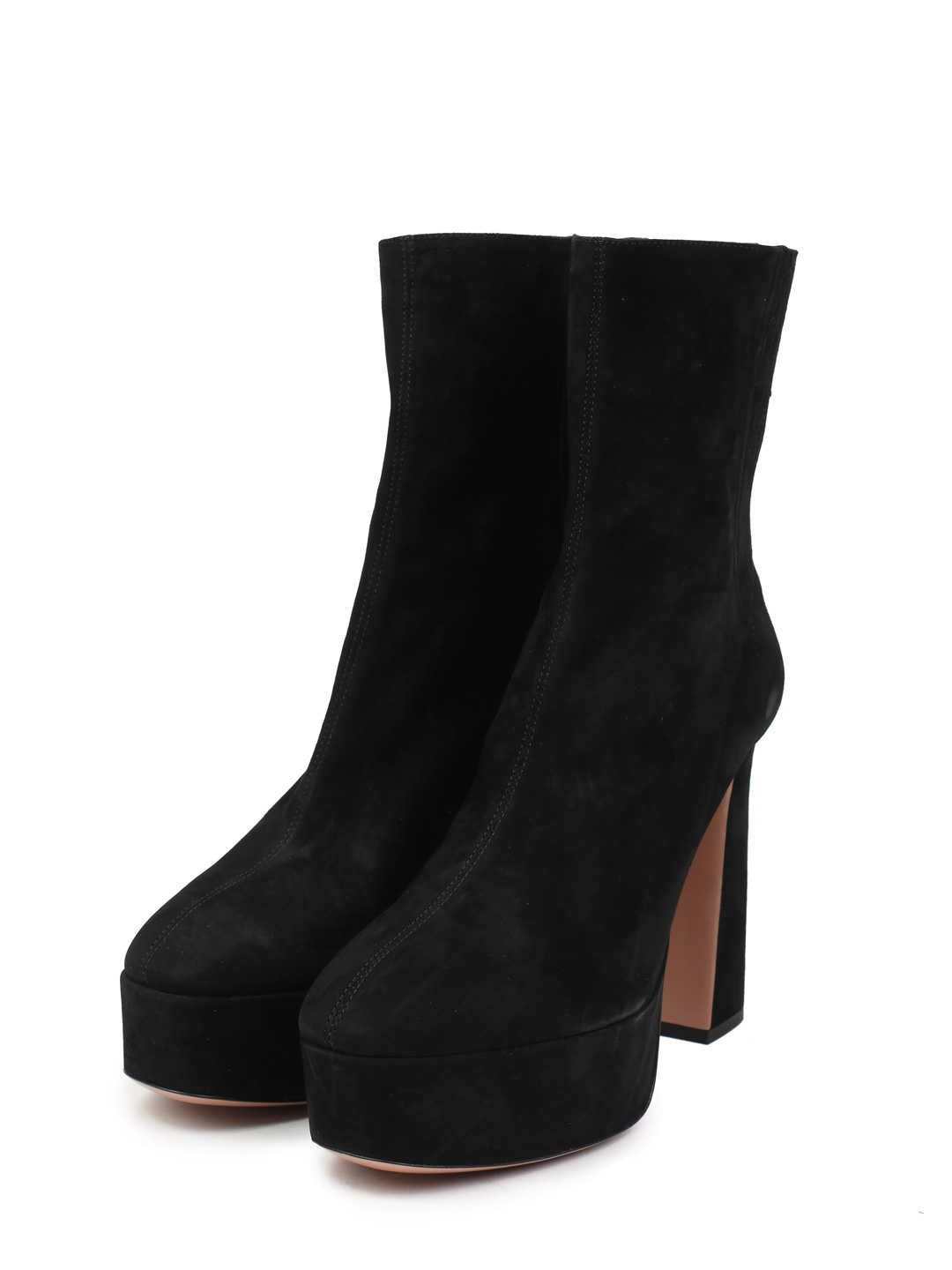 Ботильоны Aquazzura SHOHIGB1 черные женские замшевые — купить в интернет-магазине Verdistore