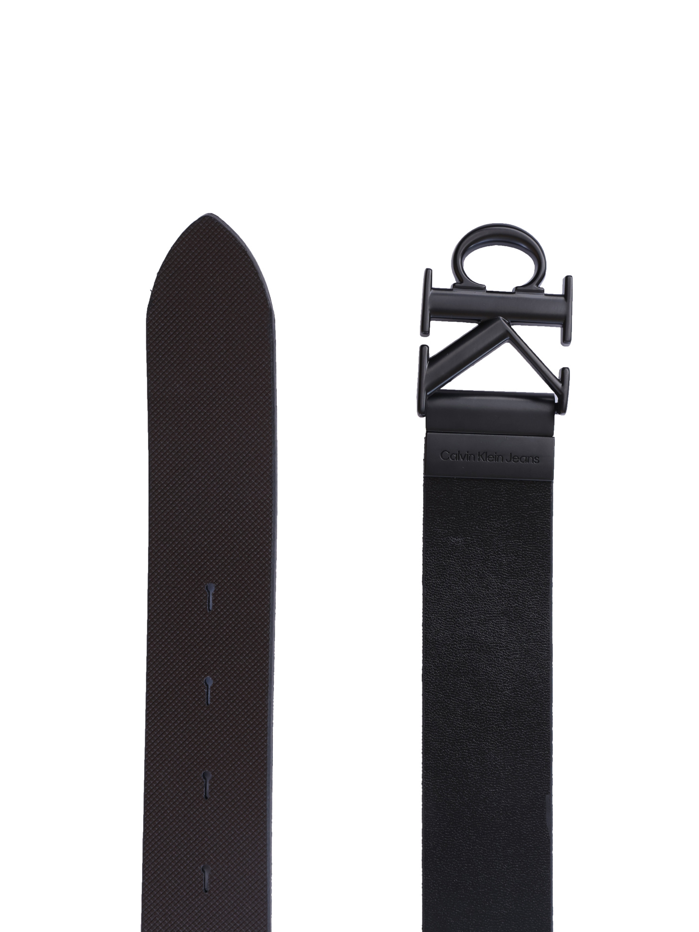 Ремень Calvin Klein Jeans K50K512069 01C двусторонний мужской с логотипом — купить в интернет-магазине Verdistore