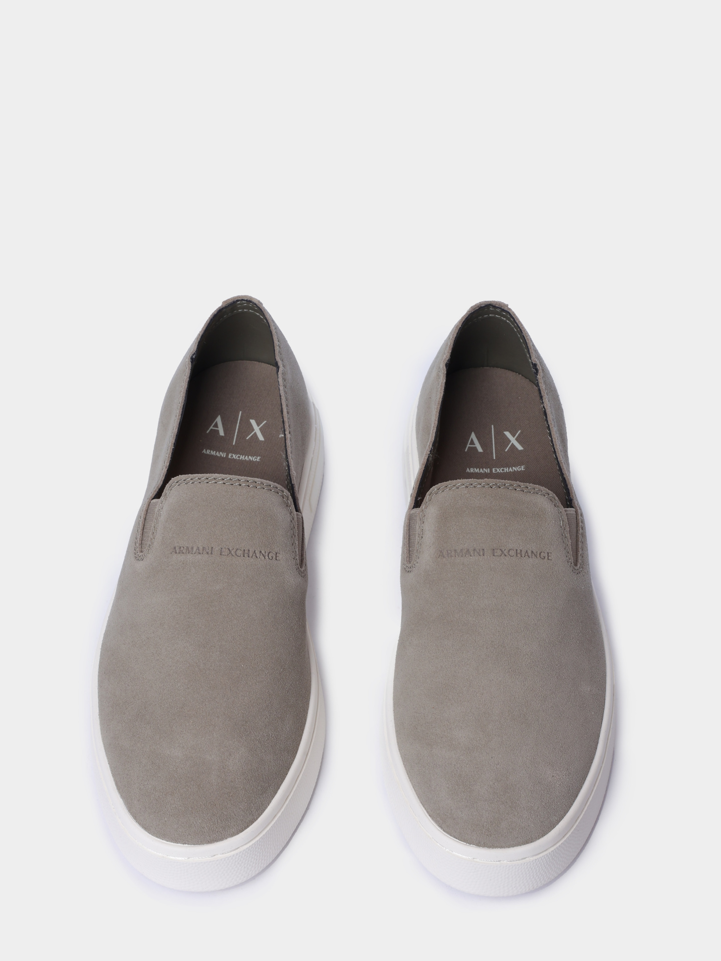Слипоны Armani Exchange XM002633 AF16411 Z7016 замшевые мужские — купить в интернет-магазине Verdistore