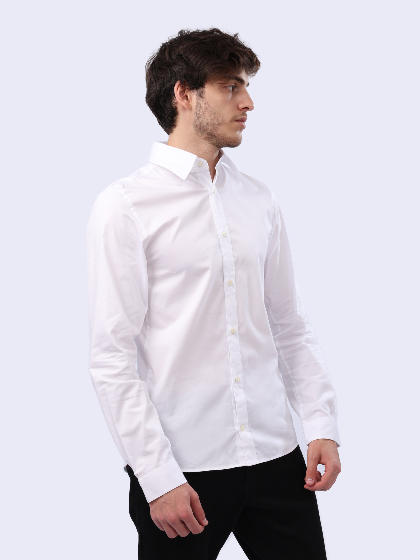 Рубашка Diesel A146350QFAV100 белая мужская — купить в интернет-магазине Verdistore