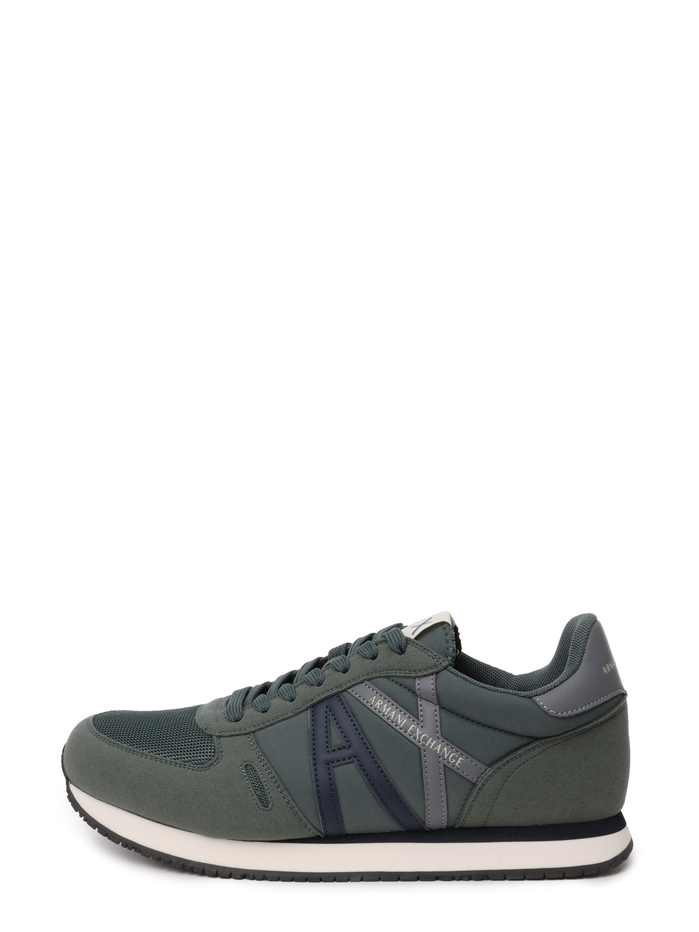 Кроссовки Armani Exchange XUX017 XCC68 T156 мужские текстильные с логотипом — купить в интернет-магазине Verdistore