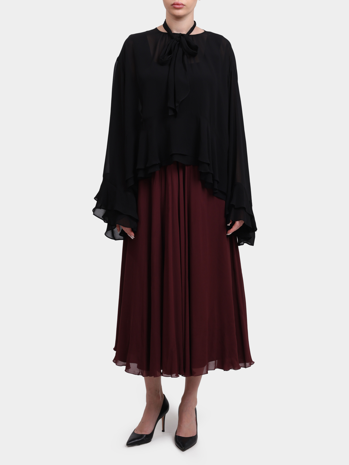 Юбка Marella BRADO 006 бордовая женская — купить в интернет-магазине Verdistore