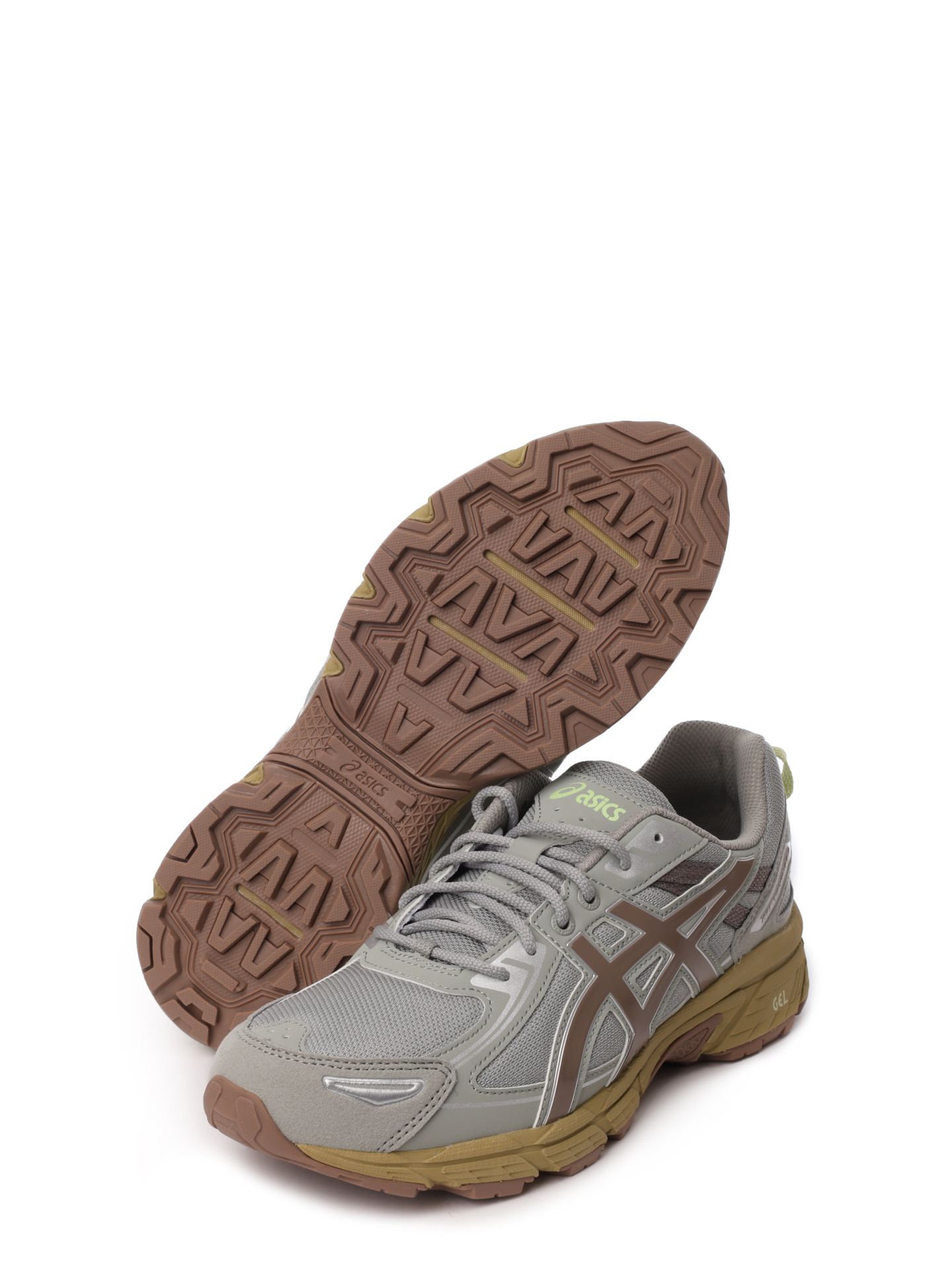 Кроссовки Asics 1203A438 022 комбинированные с замшевыми вставками — купить в интернет-магазине Verdistore