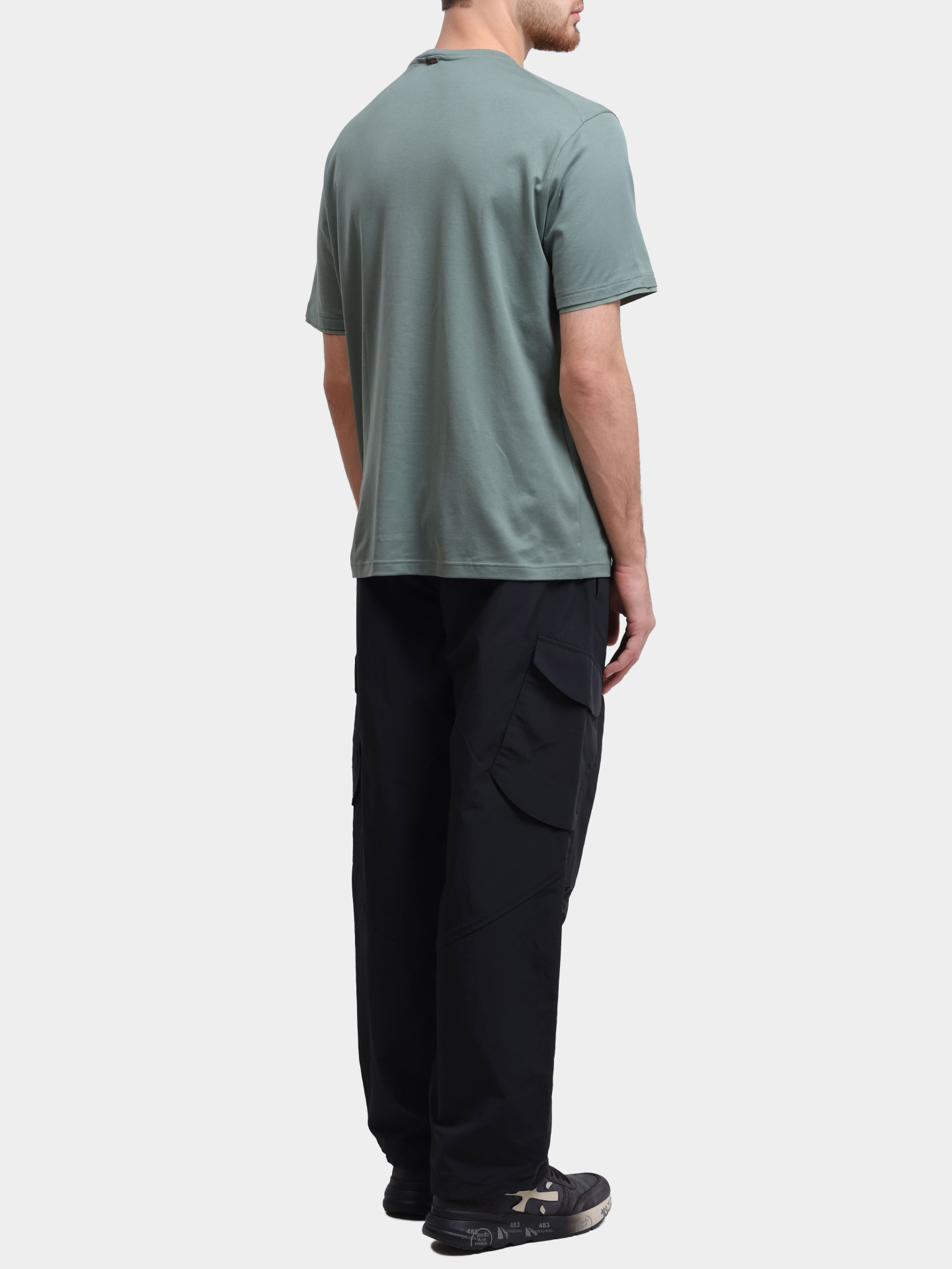 Футболка Herno JG0031UR 52052 7205 хлопковая мужская — купить в интернет-магазине Verdistore