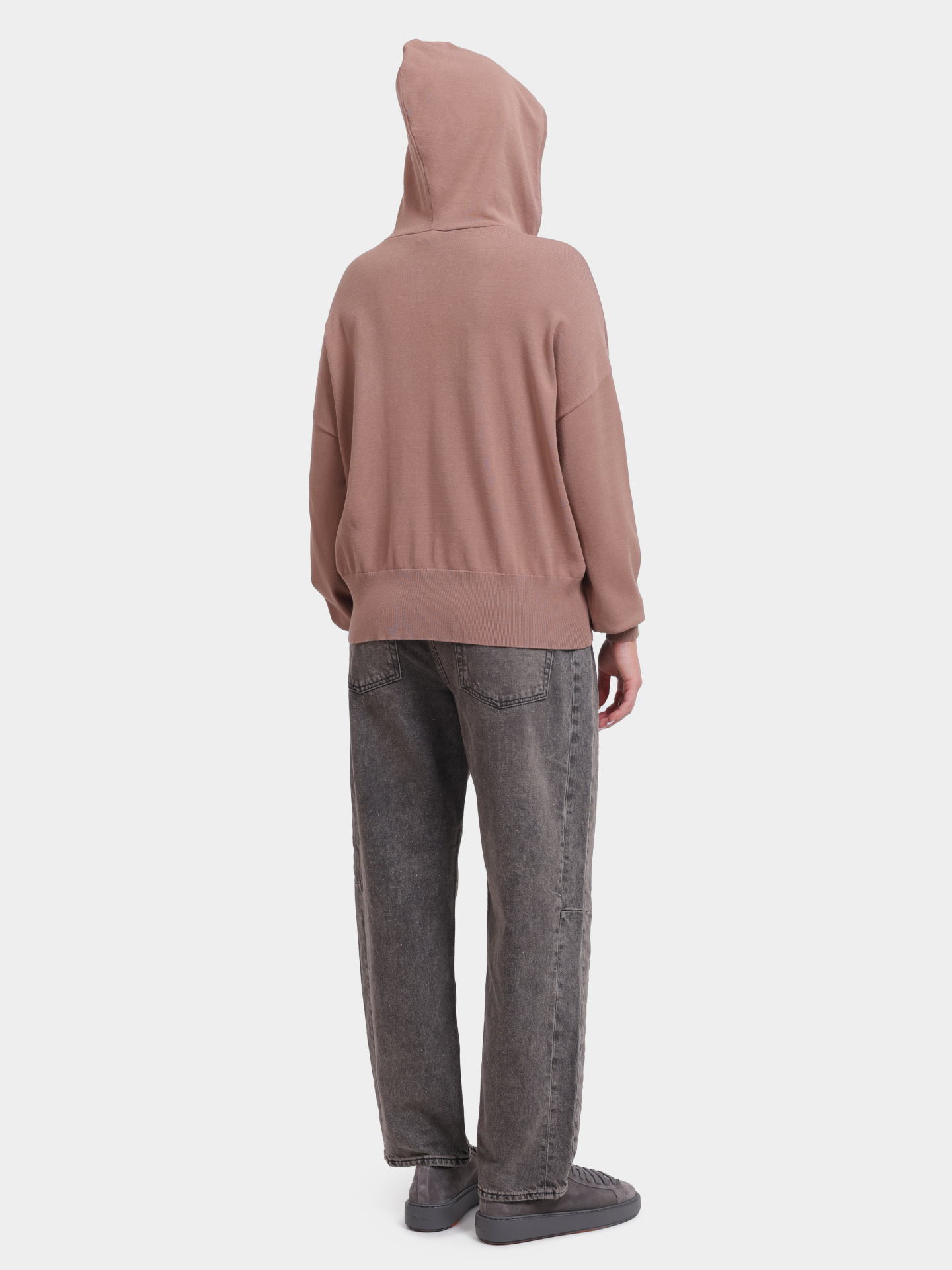 Худи Liu-Jo TF5216 MS63L M9936 коричневое женское — купить в интернет-магазине Verdistore