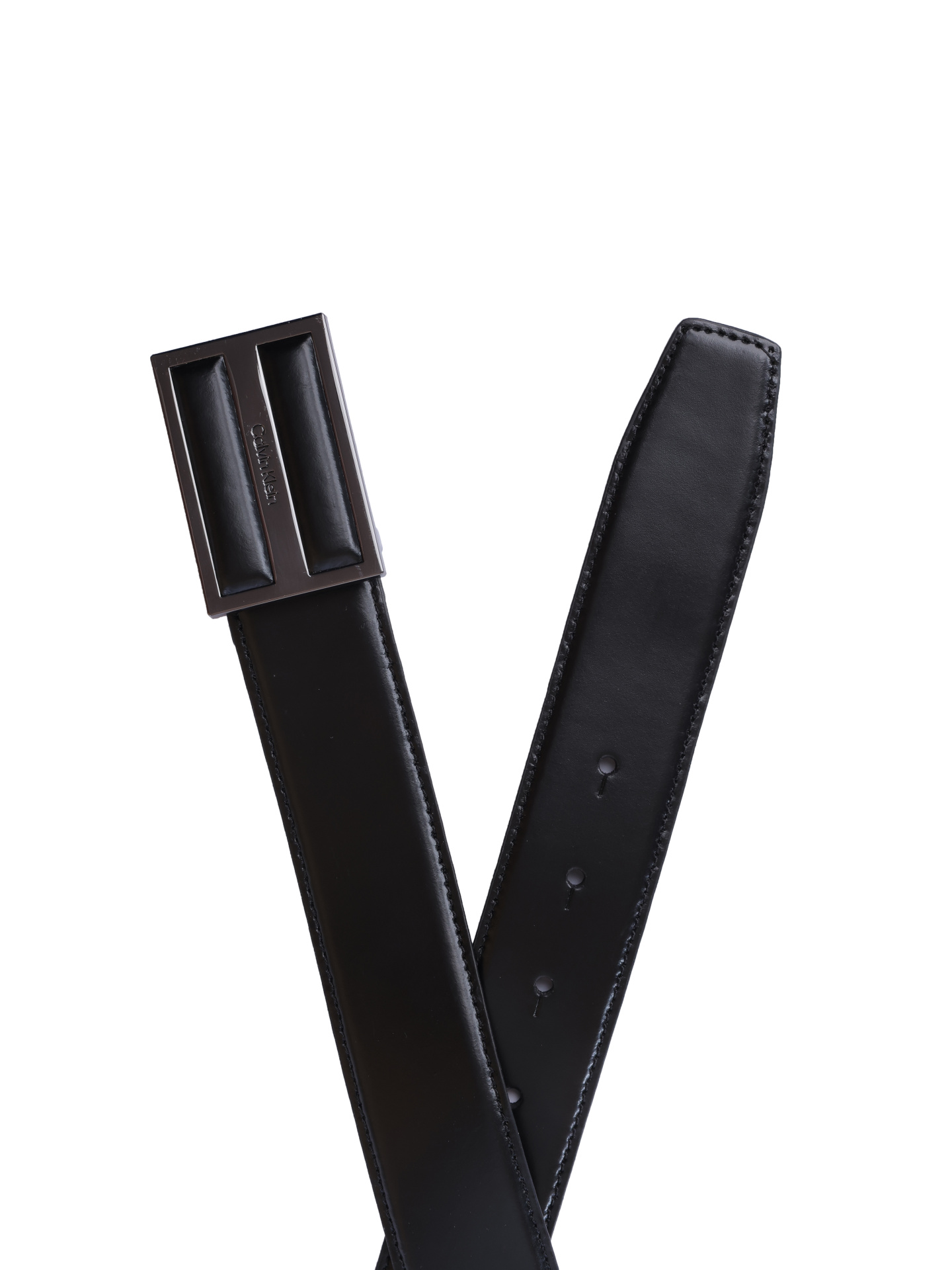 Ремень Calvin Klein K50K511956 BEH кожаный мужской — купить в интернет-магазине Verdistore