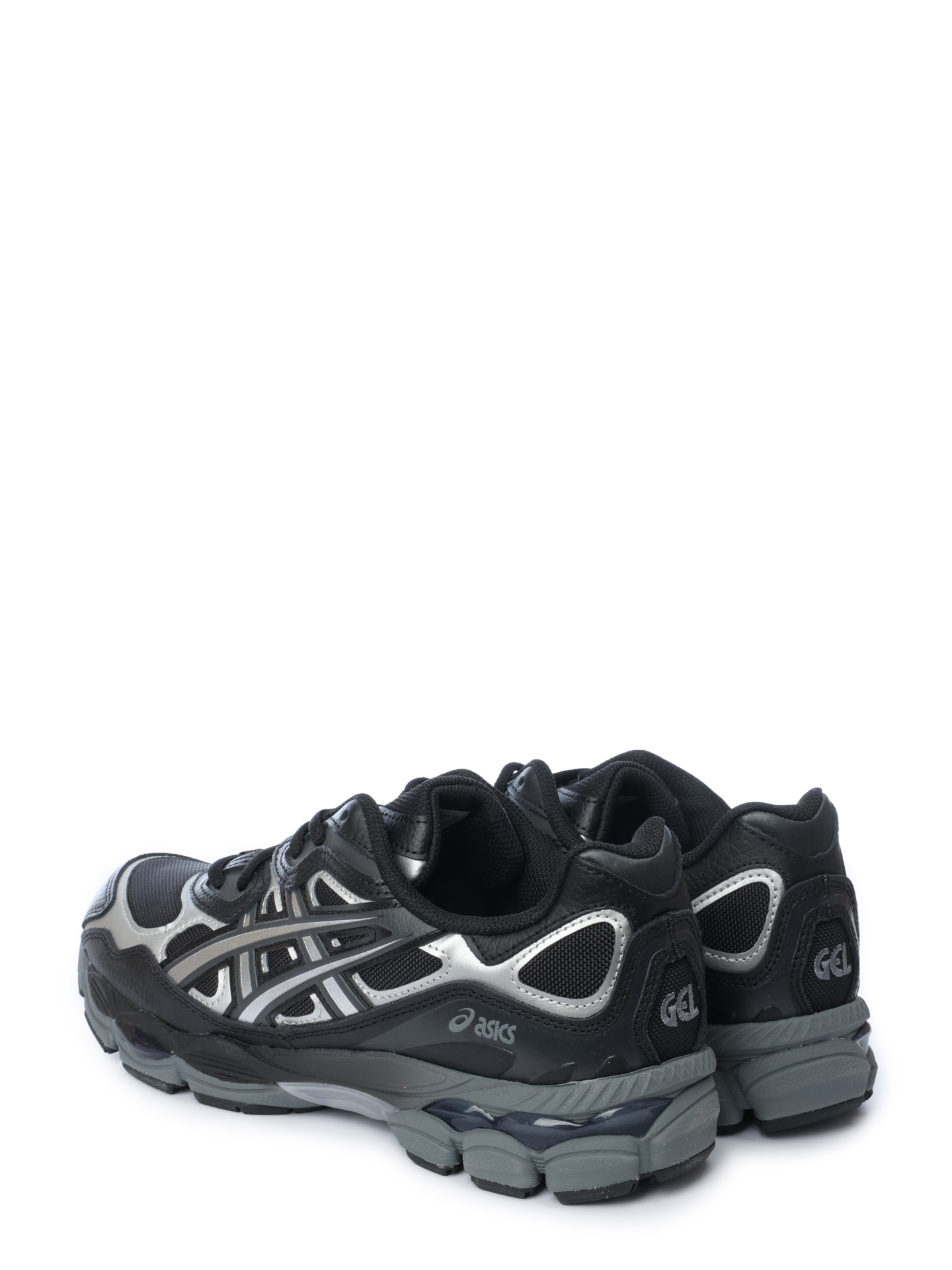 Кроссовки Asics 1203A280 002 черные мужские с серебристыми вставками — купить в интернет-магазине Verdistore