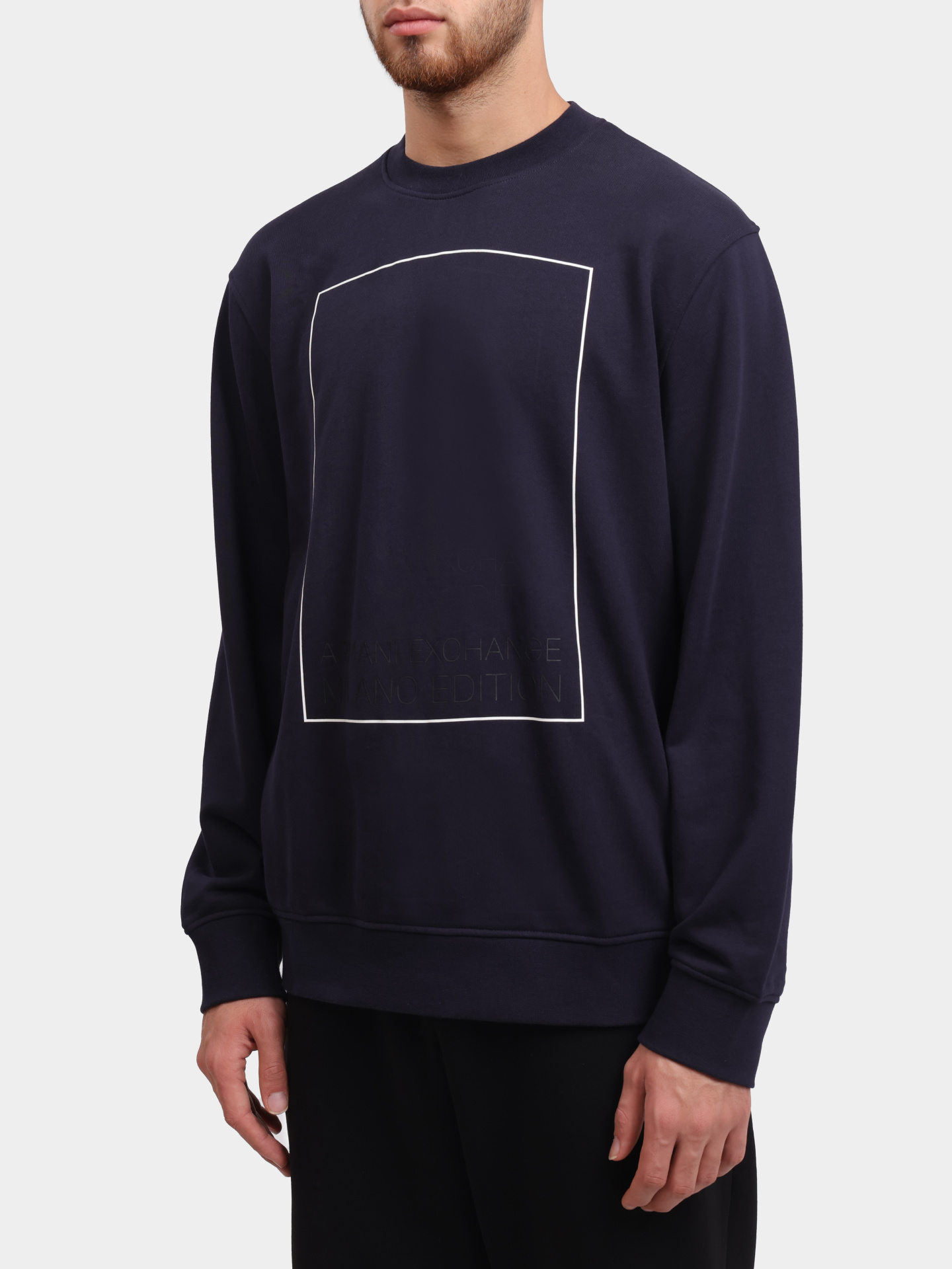 Свитшот Armani Exchange 3DZMHH ZJGGZ 15CX хлопковый мужской — купить в интернет-магазине Verdistore