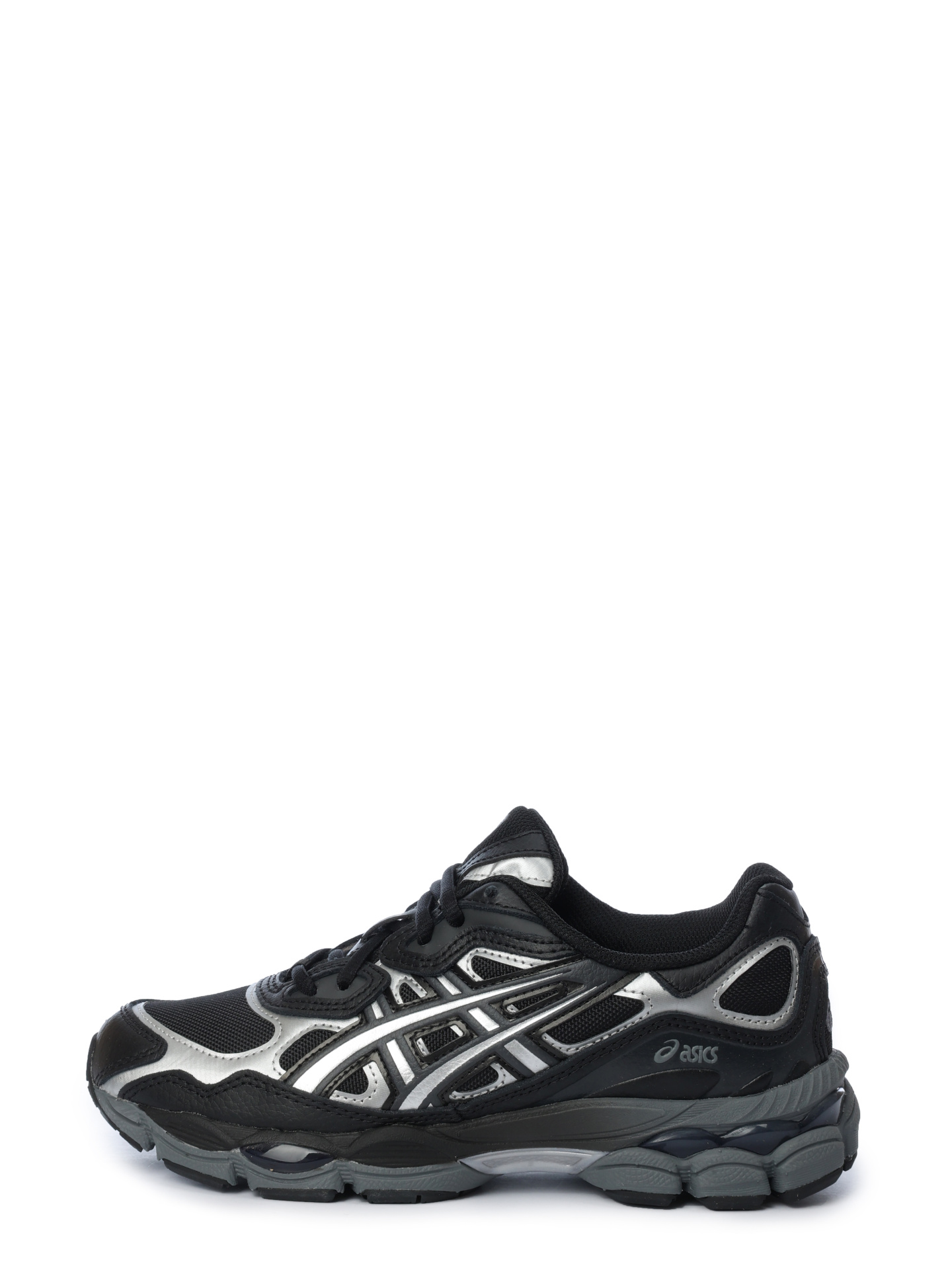 Кроссовки Asics 1203A280 002 черные женские с серебристыми вставками — купить в интернет-магазине Verdistore