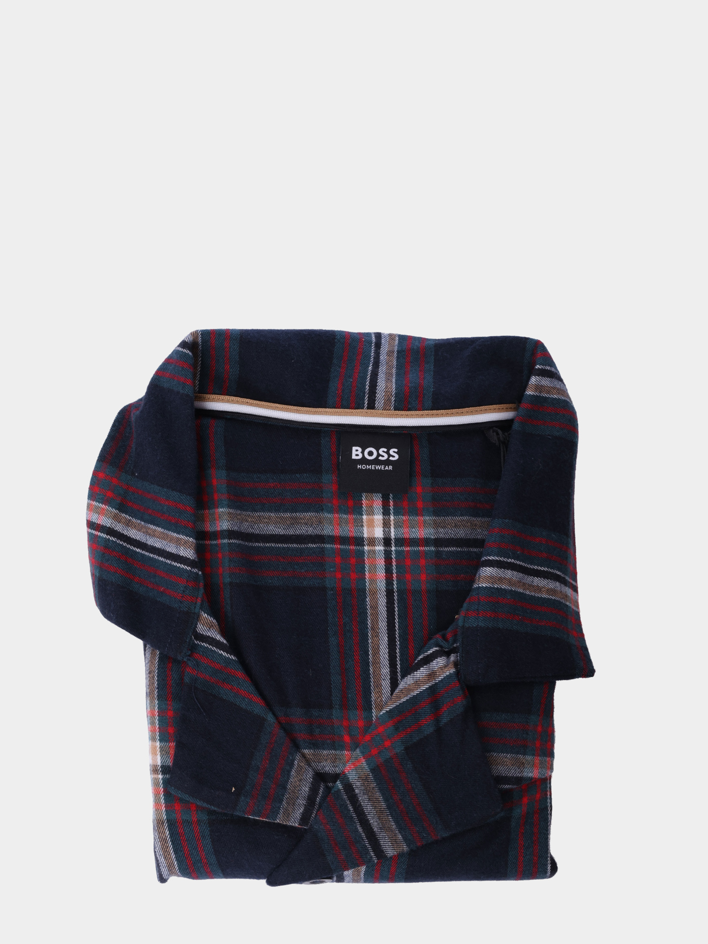 Пижама Boss 50550756 460 клетчатая мужская — купить в интернет-магазине Verdistore
