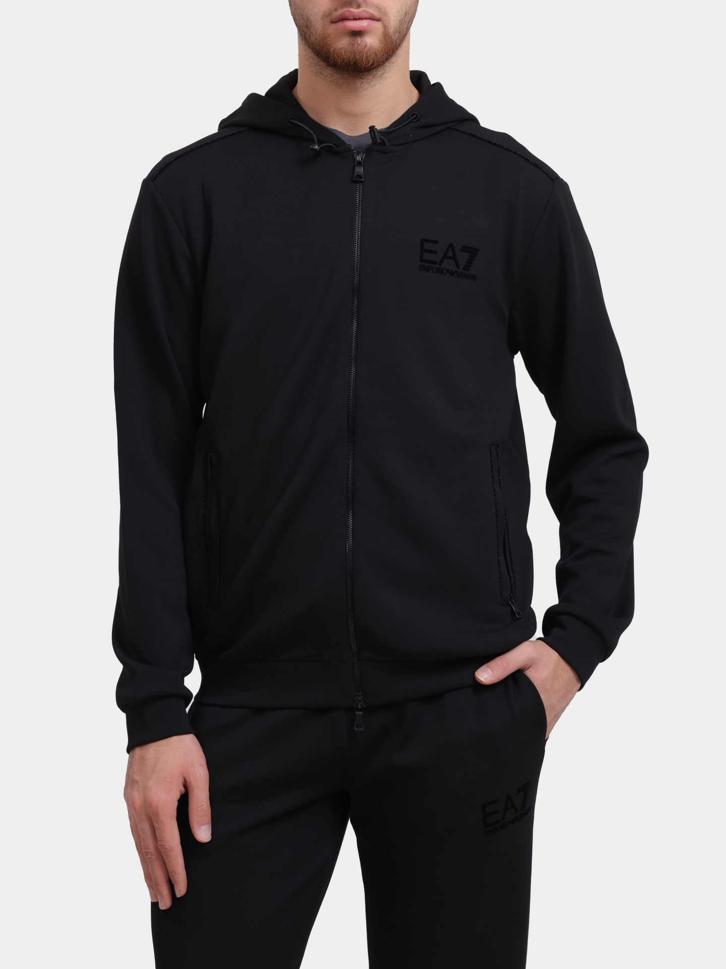 Мастерка 7M000760 AF13865 UC001 черная мужская — купить в интернет-магазине Verdistore