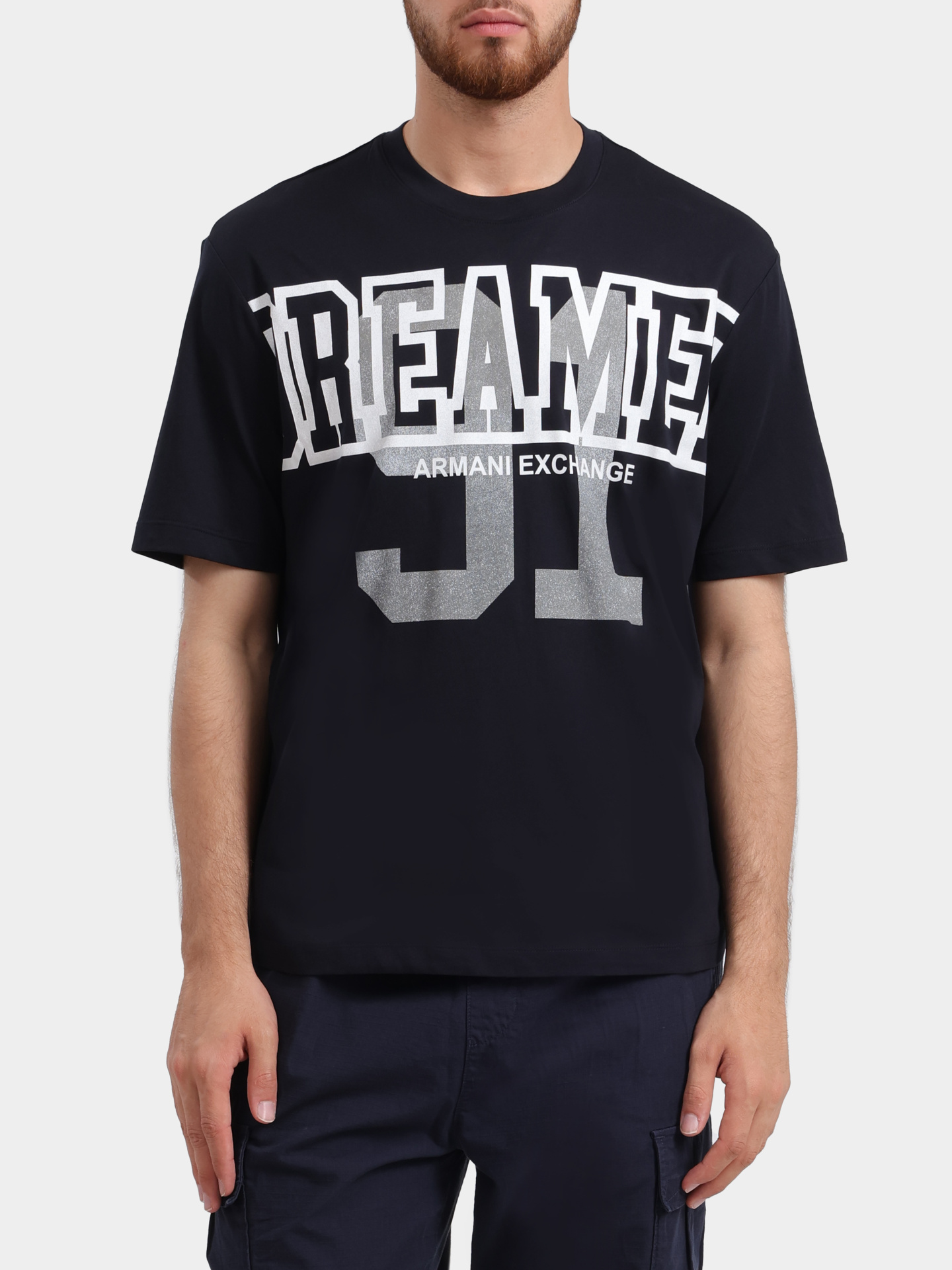 Футболка Armani Exchange XM002488 AF10358 UB101 хлопковая мужская — купить в интернет-магазине Verdistore