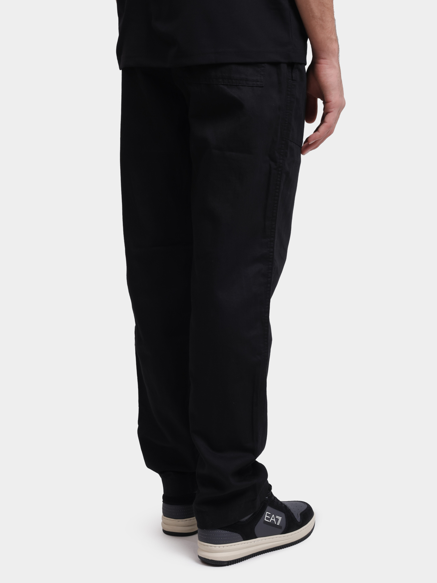 Брюки Calvin Klein Jeans J30J327288 BEH черные мужские — купить в интернет-магазине Verdistore