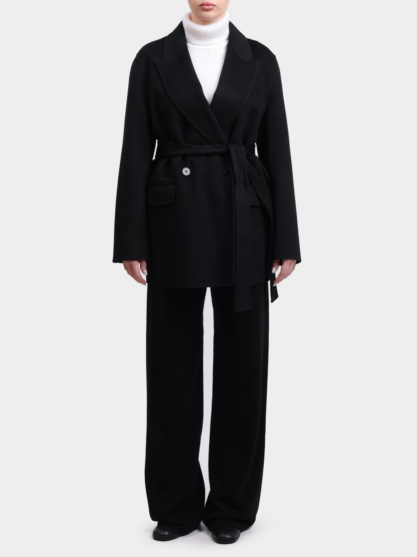 Полупальто Alpha Studio AD-4692N 2002 черное женское — купить в интернет-магазине Verdistore