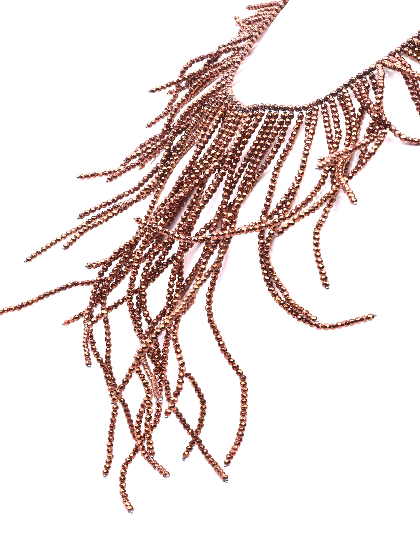 Ожерелье Brunello Cucinelli MCOW90204 CEOP коричневое женское — купить в интернет-магазине Verdistore