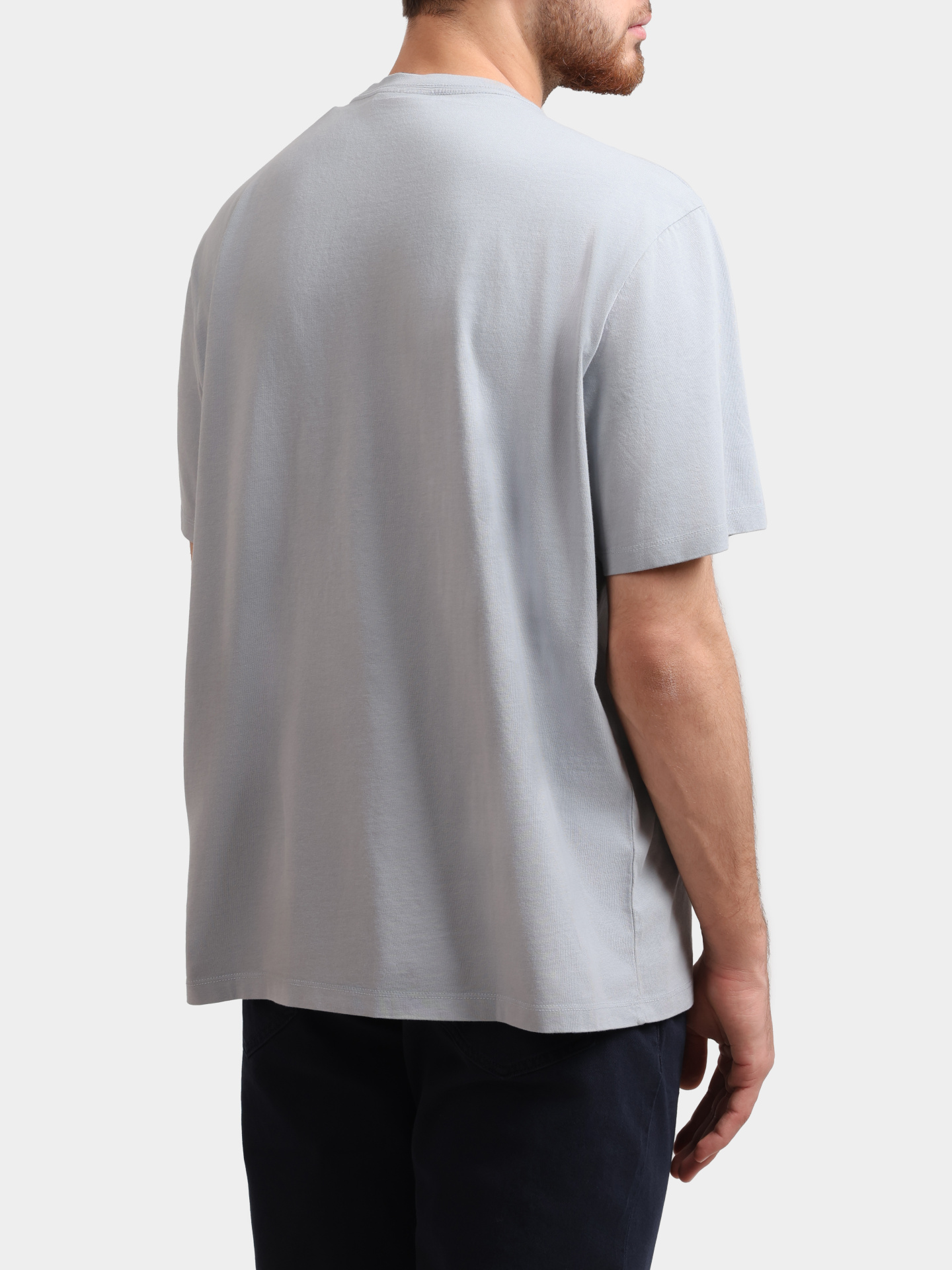 Футболка Calvin Klein Jeans LV04RC841G серая мужская  — купить в интернет-магазине Verdistore