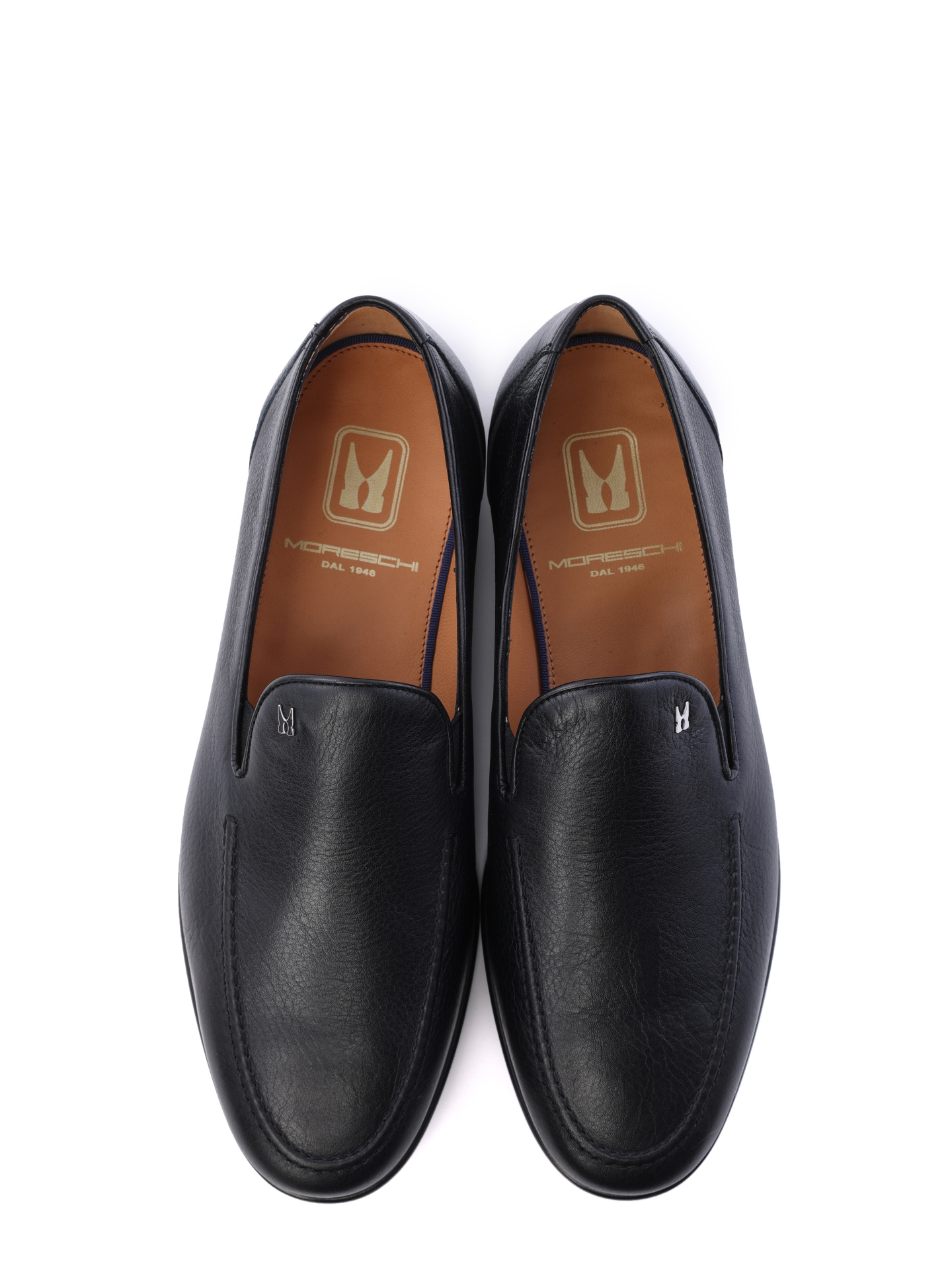 Мокасины на каблуке из черной фактурной кожи  — купить в интернет-магазине Verdistore