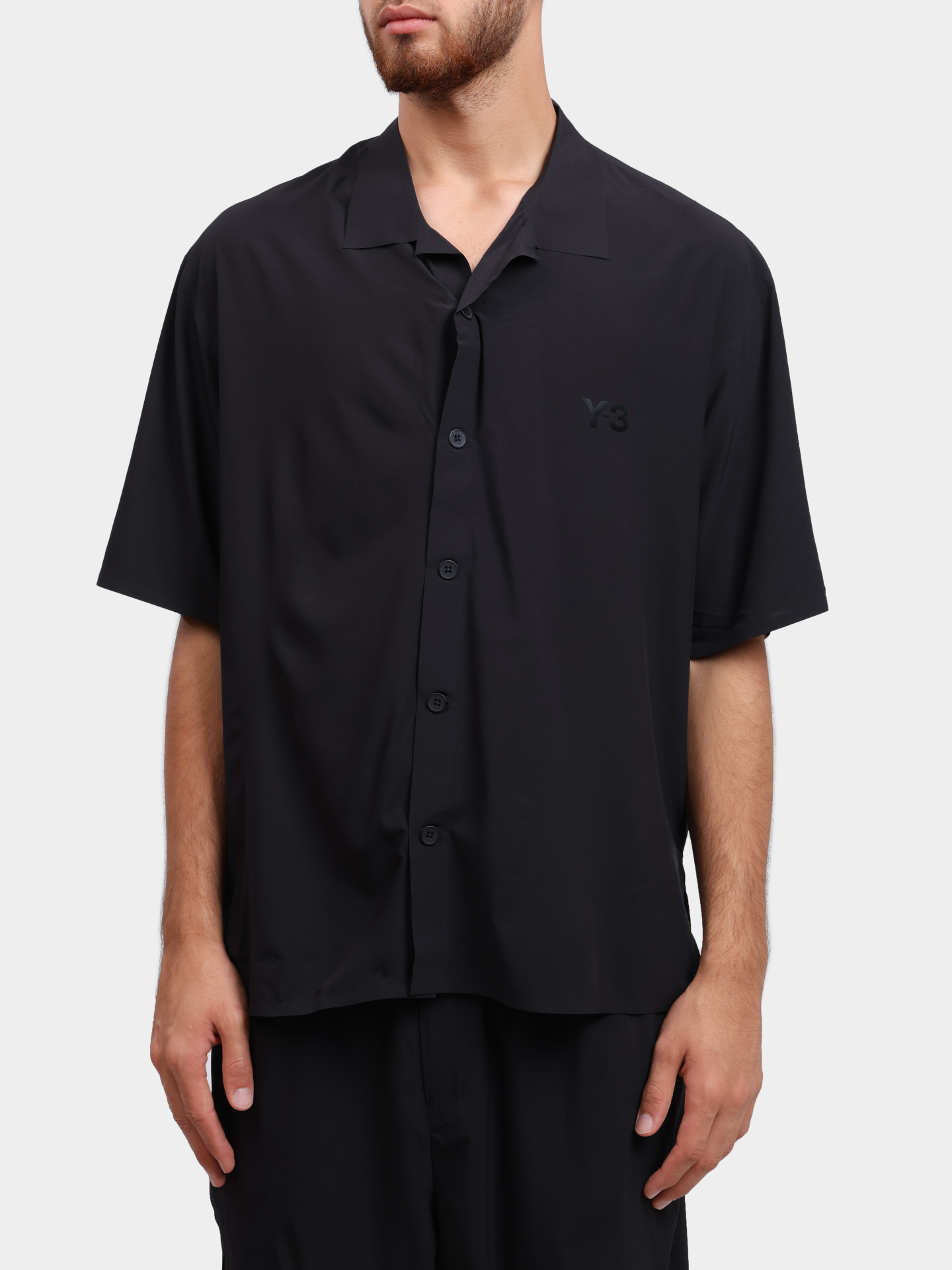 Рубашка Y-3 JD1457 черная мужская — купить в интернет-магазине Verdistore