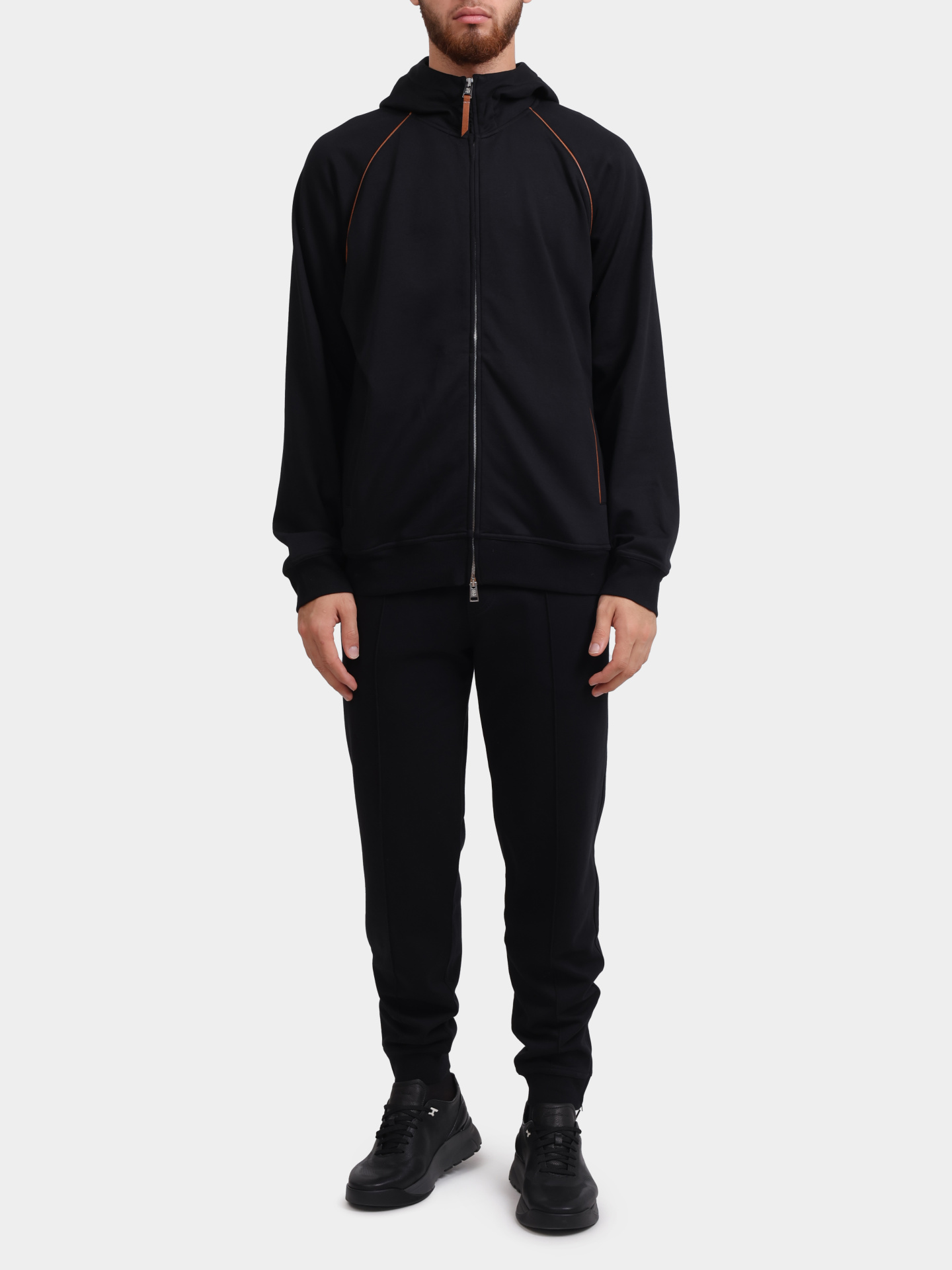 Джоггеры Brunello Cucinelli MW8633315G C101 хлопковые мужские — купить в интернет-магазине Verdistore