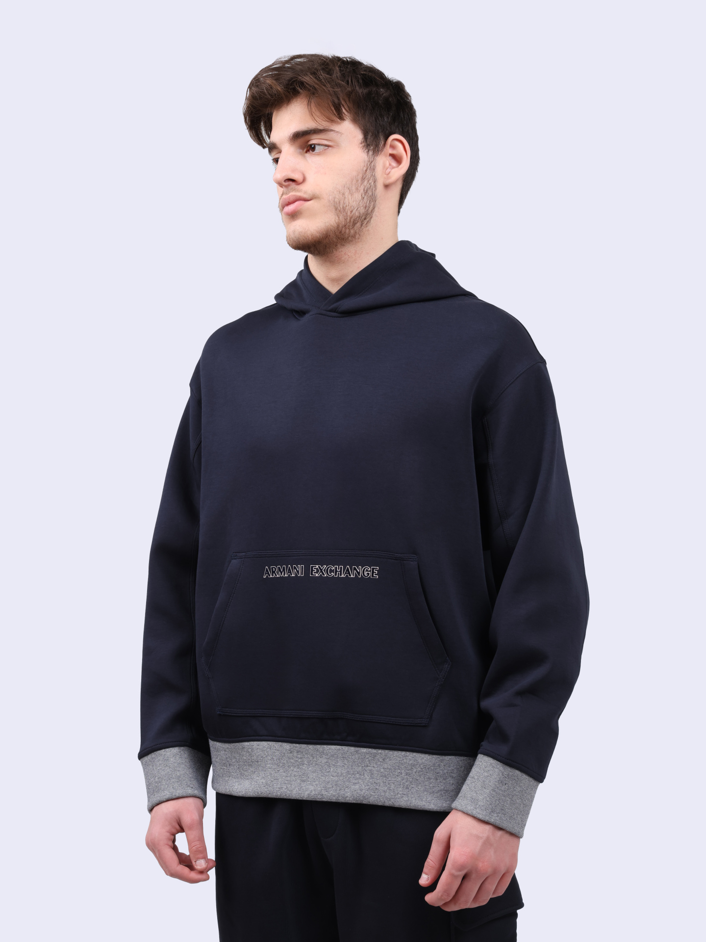 Худи Armani Exchange 6DZMJH ZJZGZ 1510 комбинированное мужское — купить в интернет-магазине Verdistore