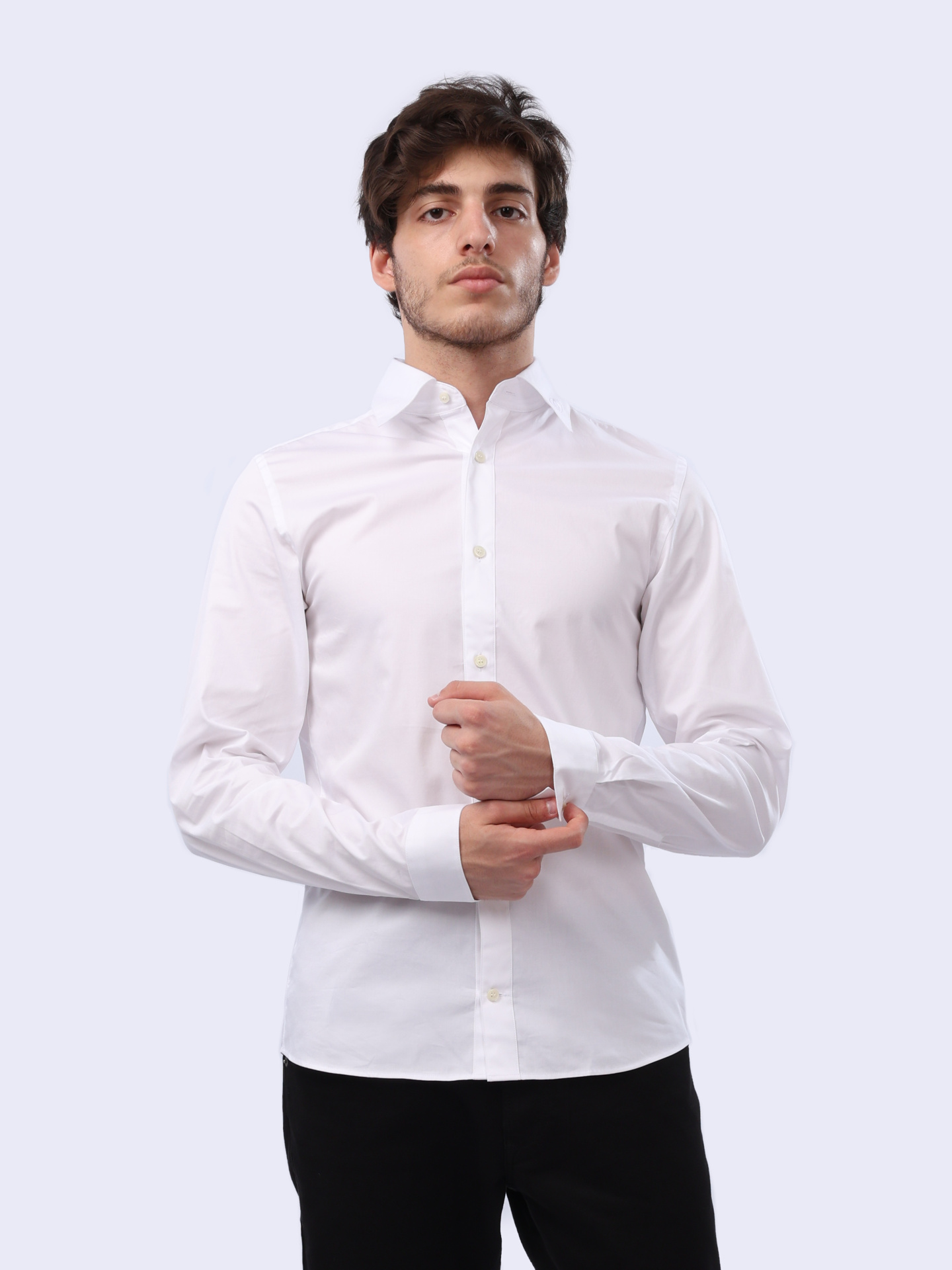 Рубашка Diesel A146350QFAV100 белая мужская — купить в интернет-магазине Verdistore