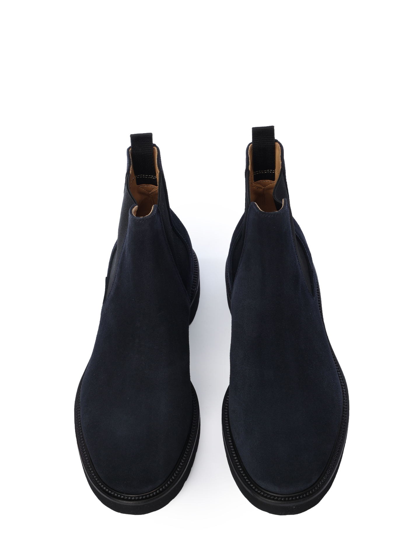 Ботинки замшевые со вставками по бокам — купить в интернет-магазине Verdistore