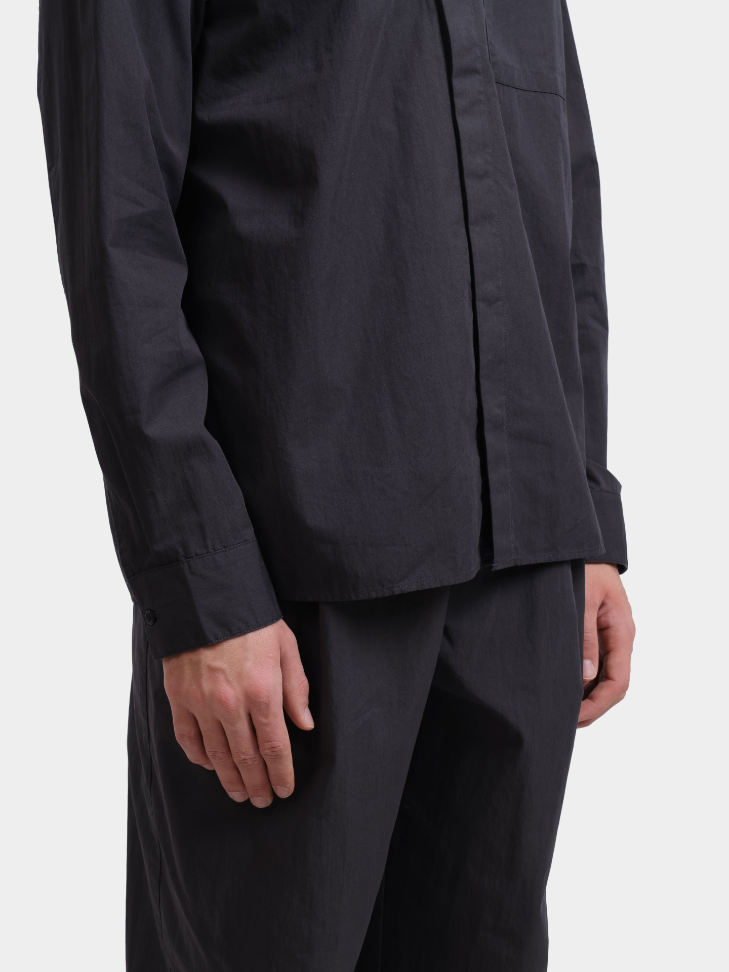 Рубашка Calvin Klein LV04LC128G 8MN темно-серая мужская — купить в интернет-магазине Verdistore