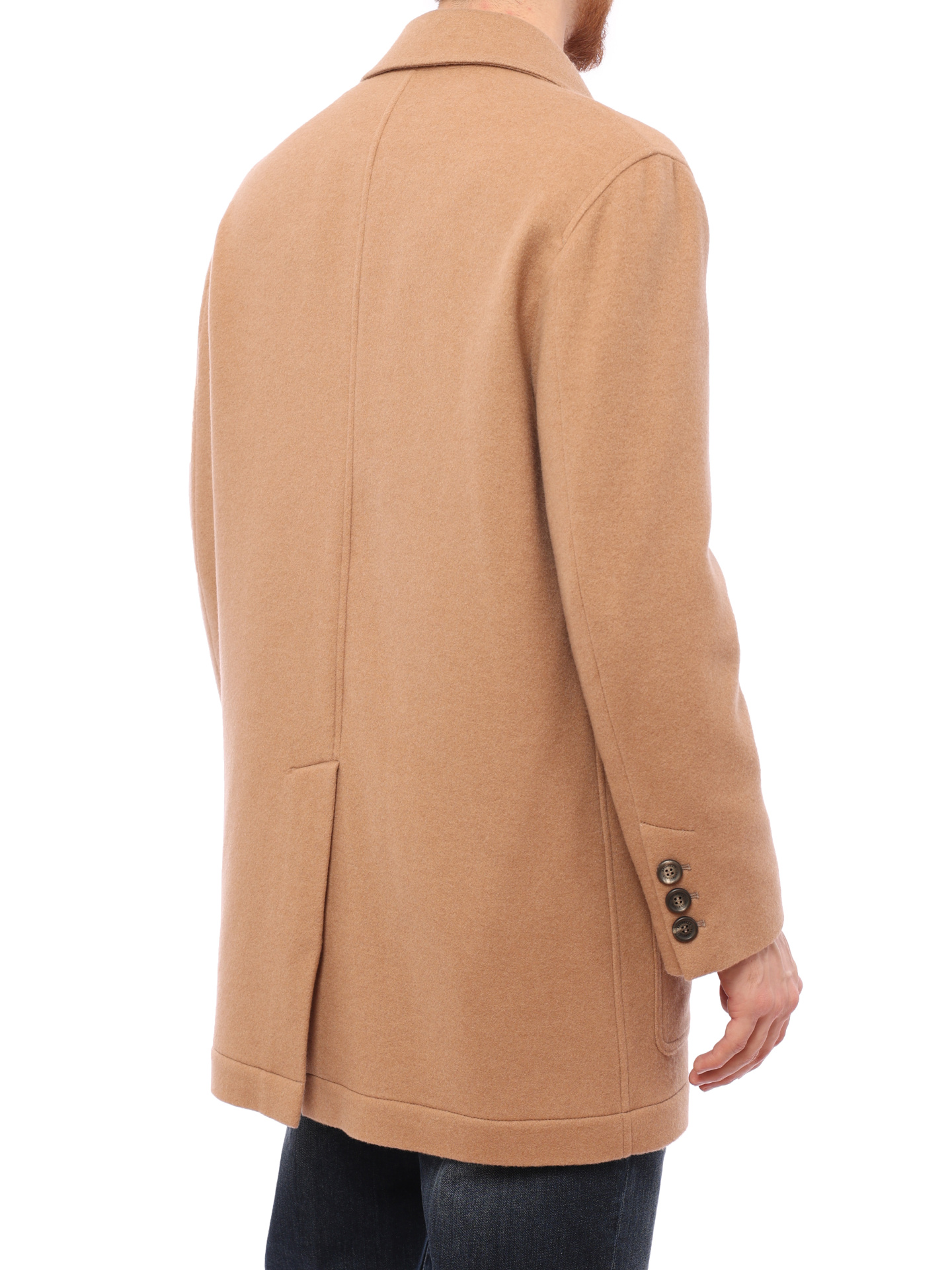 Пальто Brunello Cucinelli MT4979090 C9240 кашемировое мужское — купить в интернет-магазине Verdistore