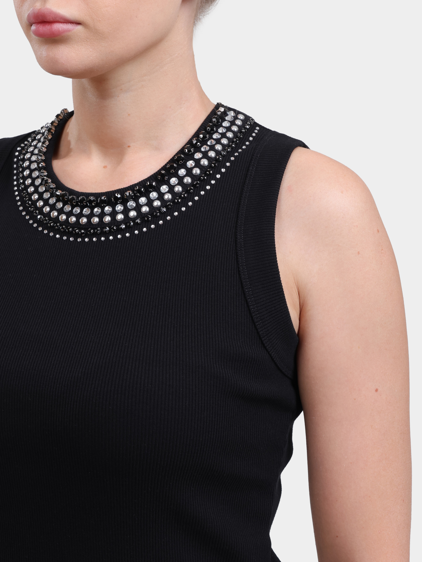 Топ Liu-Jo WA6490 J4822 P9368 черный женский — купить в интернет-магазине Verdistore