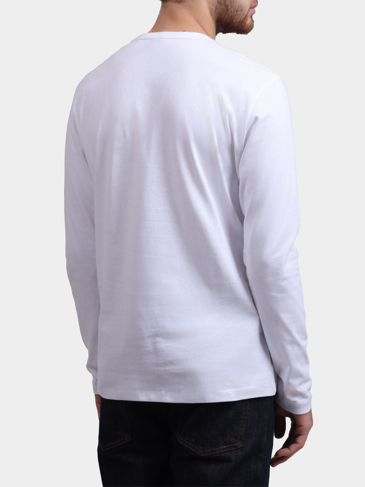 Лонгслив Boss 50512111 100 хлопковый мужской — купить в интернет-магазине Verdistore