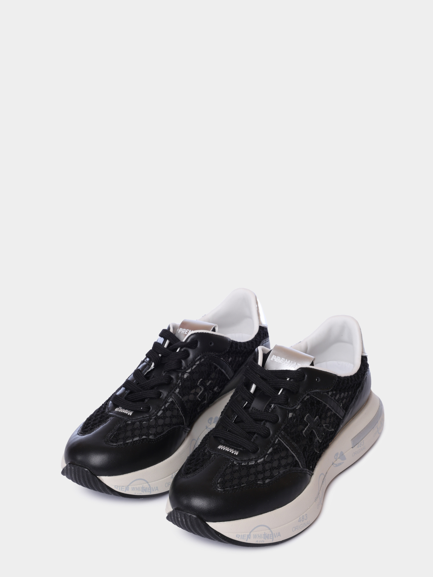 Кроссовки Premiata CASSIE VAR 7389 комбинированные женские — купить в интернет-магазине Verdistore