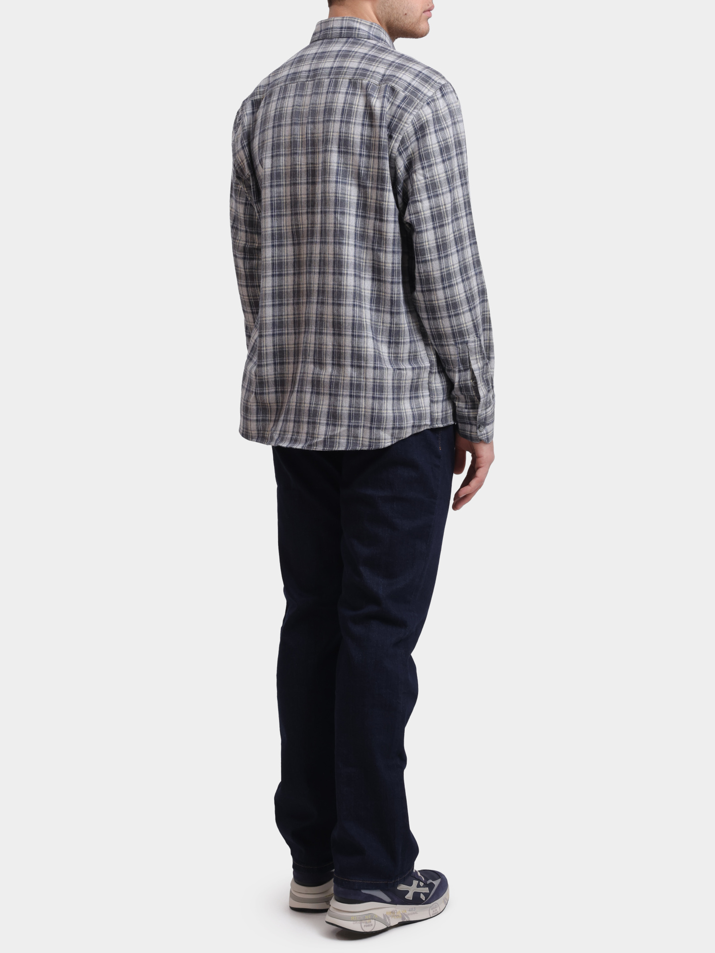 Рубашка 4321-320-09 серая мужская — купить в интернет-магазине Verdistore