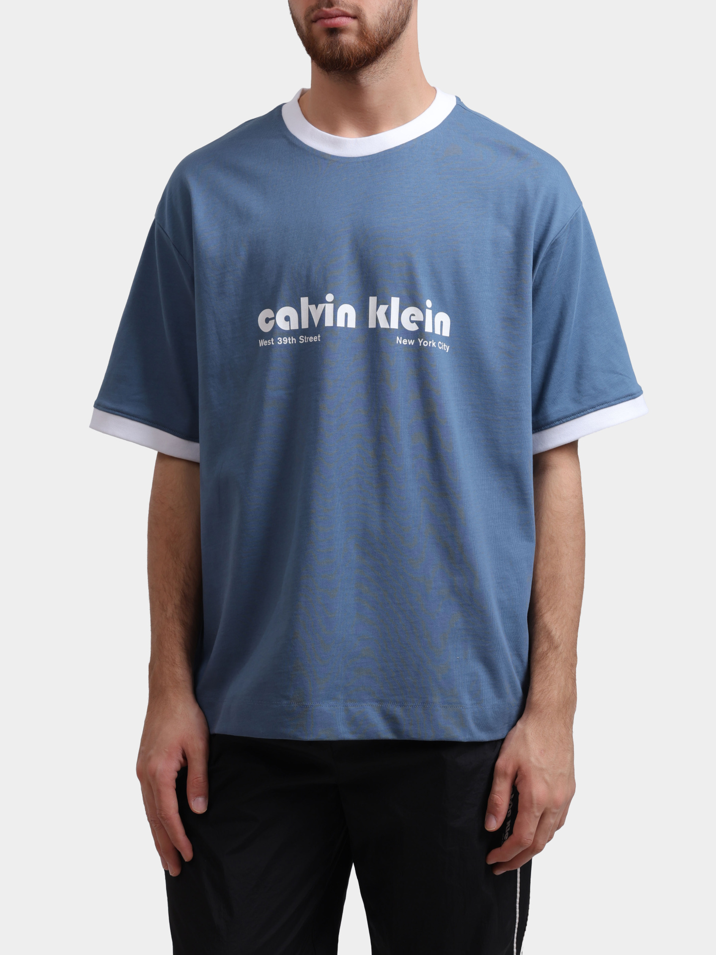 Футболка Calvin Klein Jeans LV04RC244G RNZ хлопковая мужская — купить в интернет-магазине Verdistore