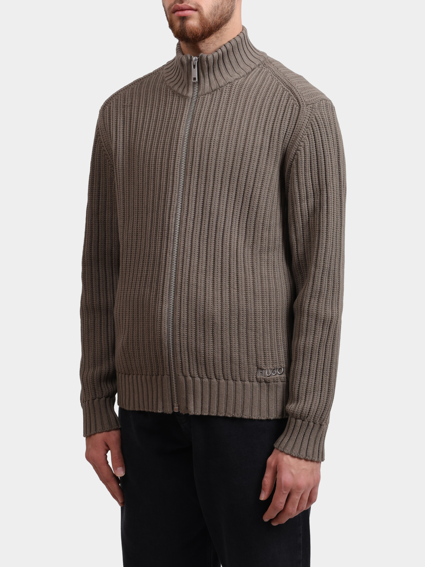 Кардиган Hugo 50546980 032 хлопковый мужской — купить в интернет-магазине Verdistore