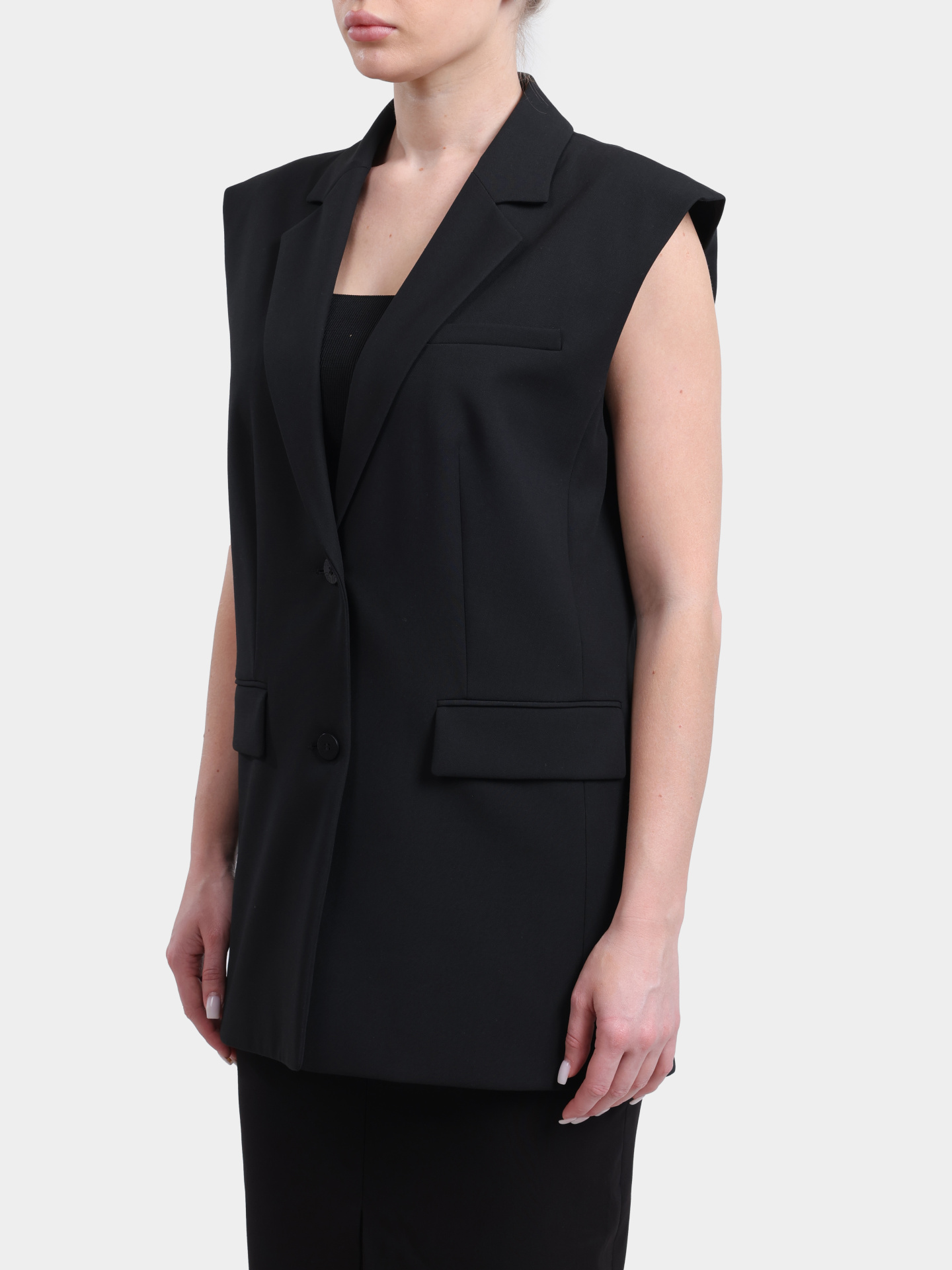 Жилет Hugo 50475802 001 черный женский  — купить в интернет-магазине Verdistore