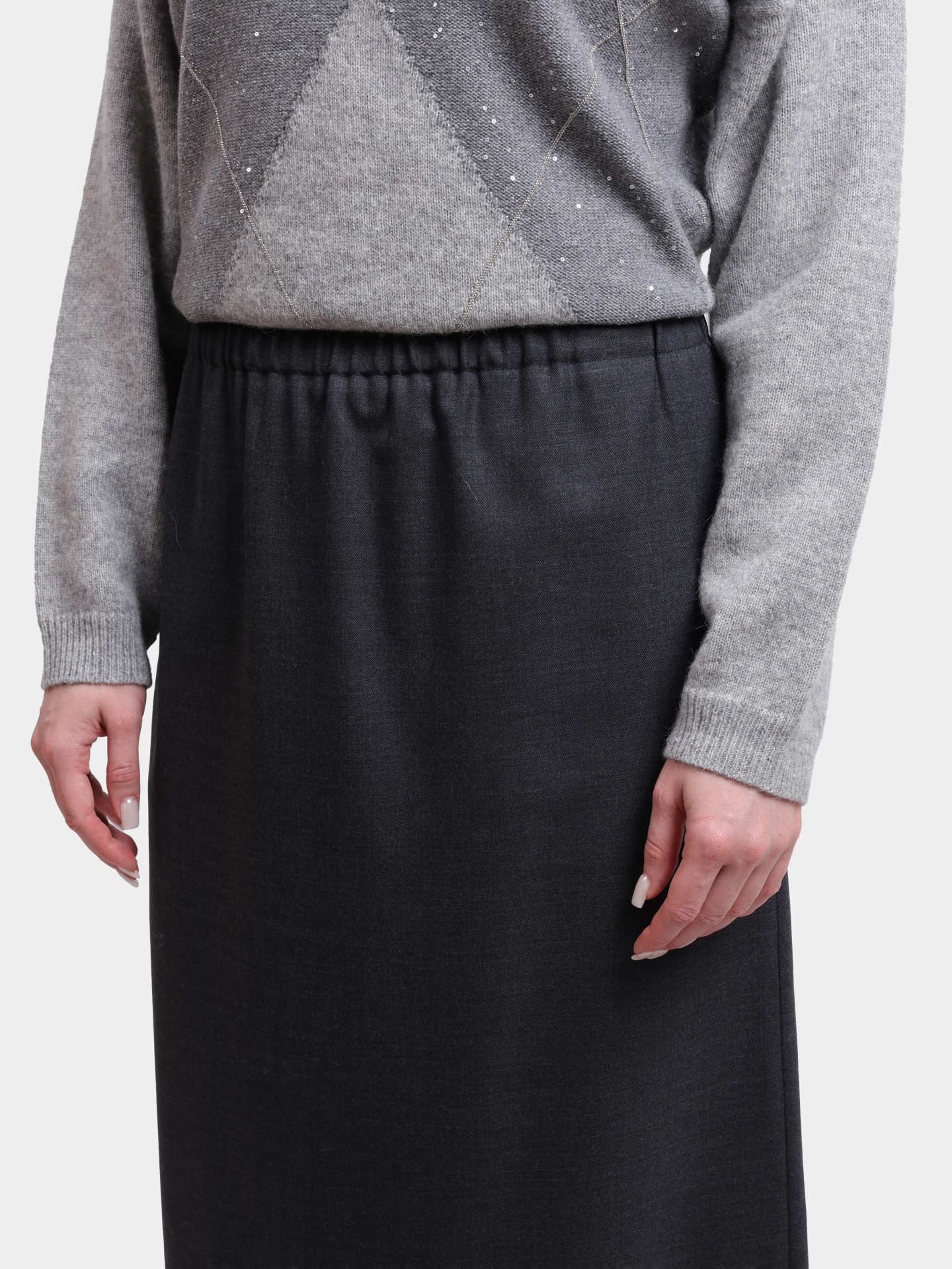 Юбка GN000094D 33453 9487 темно-серая женская  — купить в интернет-магазине Verdistore