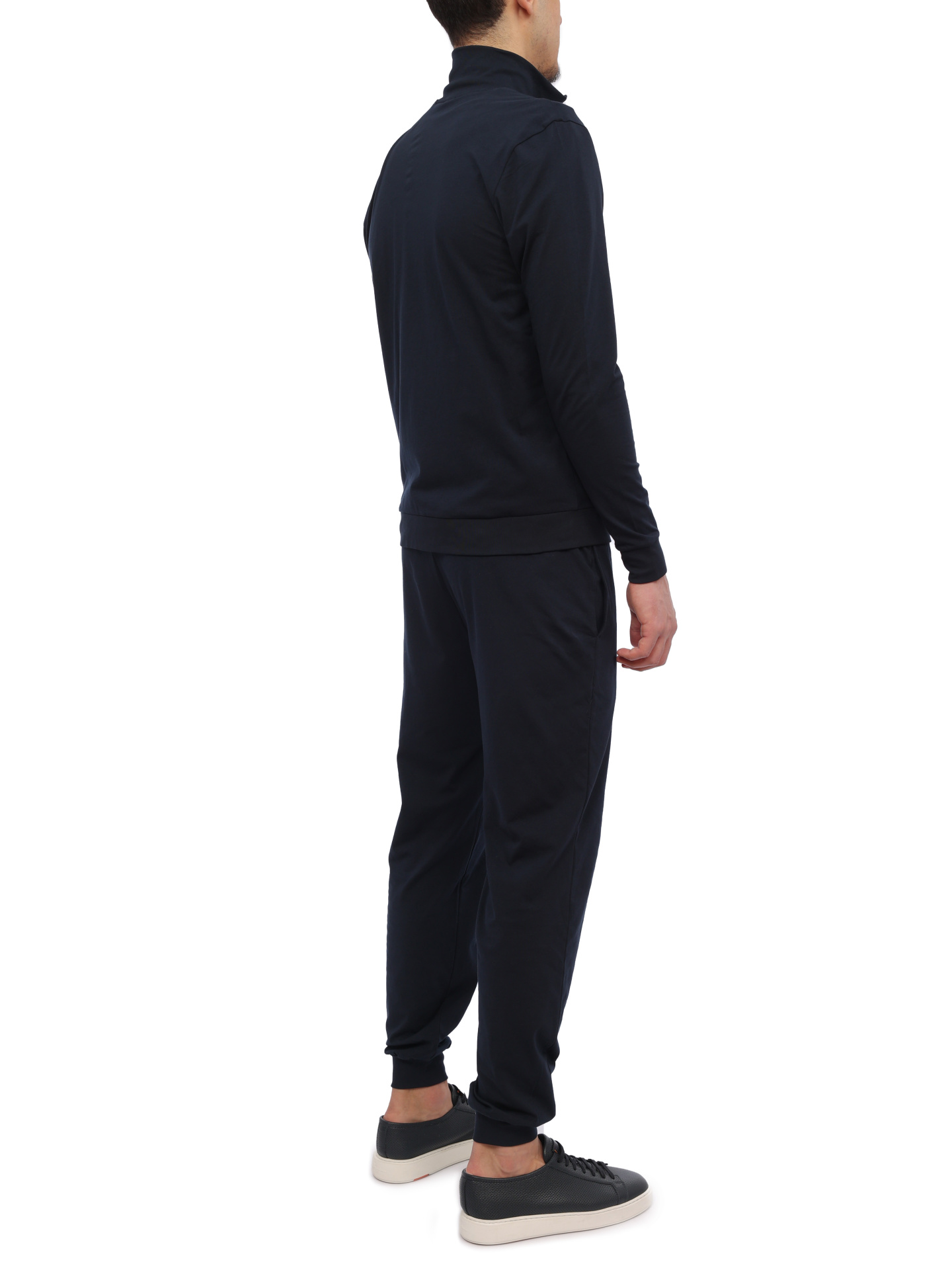 Костюм спортивный Boss 50511020 403 темно-синий мужской с полоской — купить в интернет-магазине Verdistore