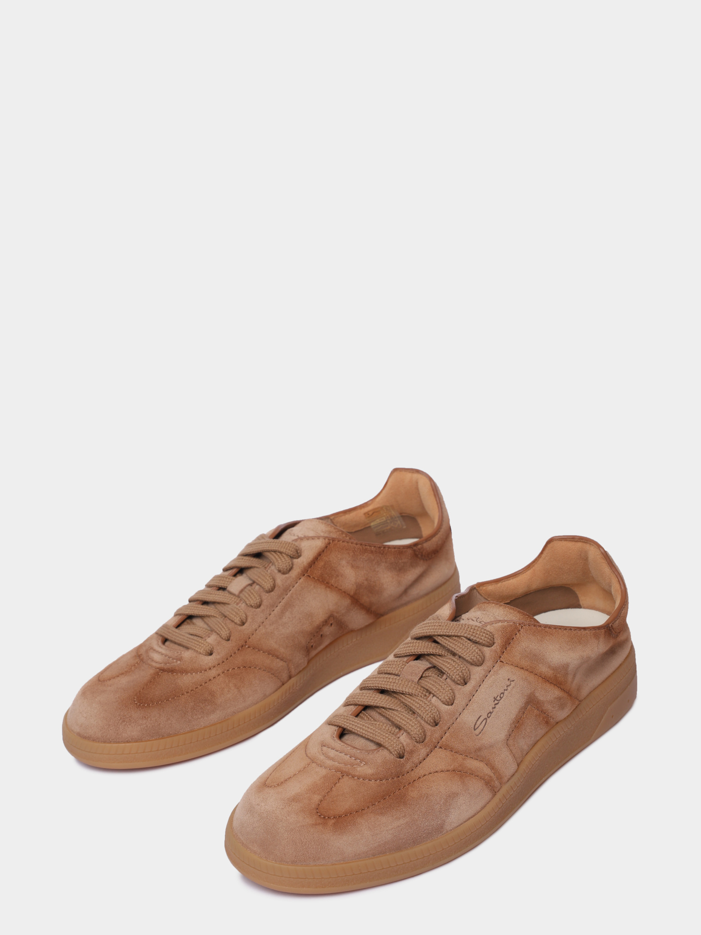 Кеды Santoni WBPG61415FARTTYDM23 замшевые женские — купить в интернет-магазине Verdistore