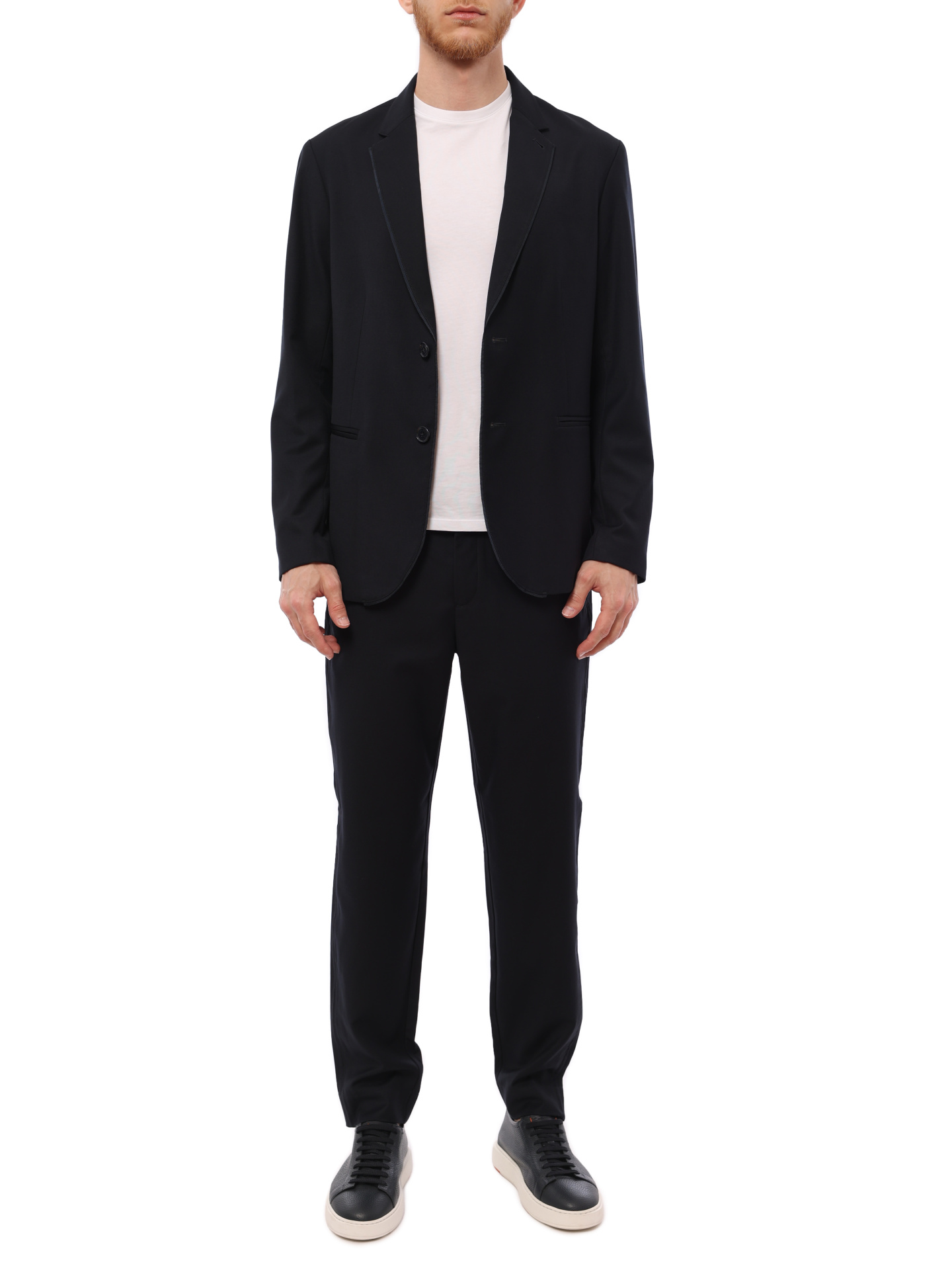 Пиджак Armani Exchange 3RZG01 ZNV0Z 1510 темно-синий мужской — купить в интернет-магазине Verdistore