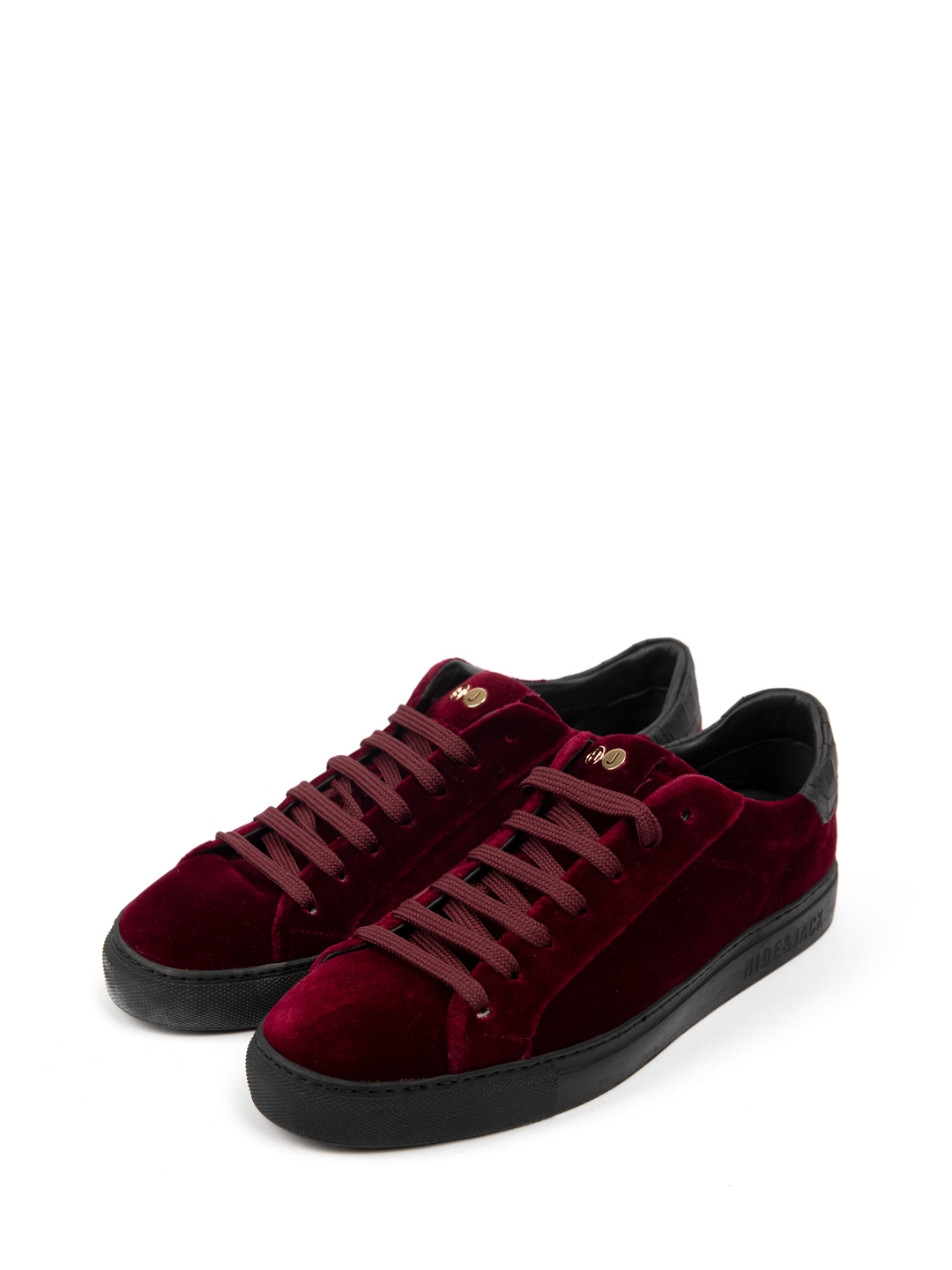 Кеды Hide & Jack VELLBRDBLK бордовые женские — купить в интернет-магазине Verdistore