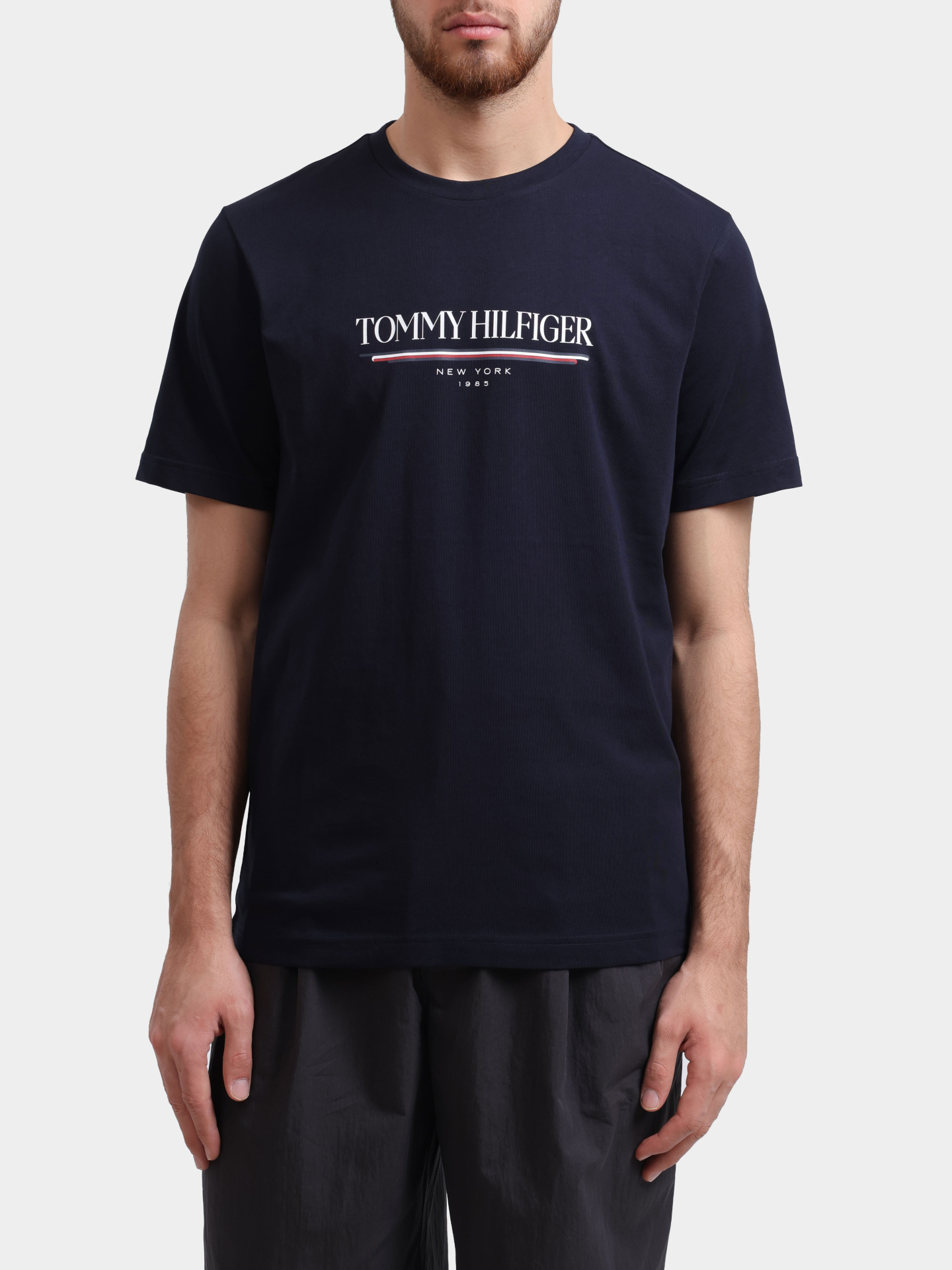 Футболка Tommy Hilfiger MW0MW40324 DW5 хлопковая мужская — купить в интернет-магазине Verdistore