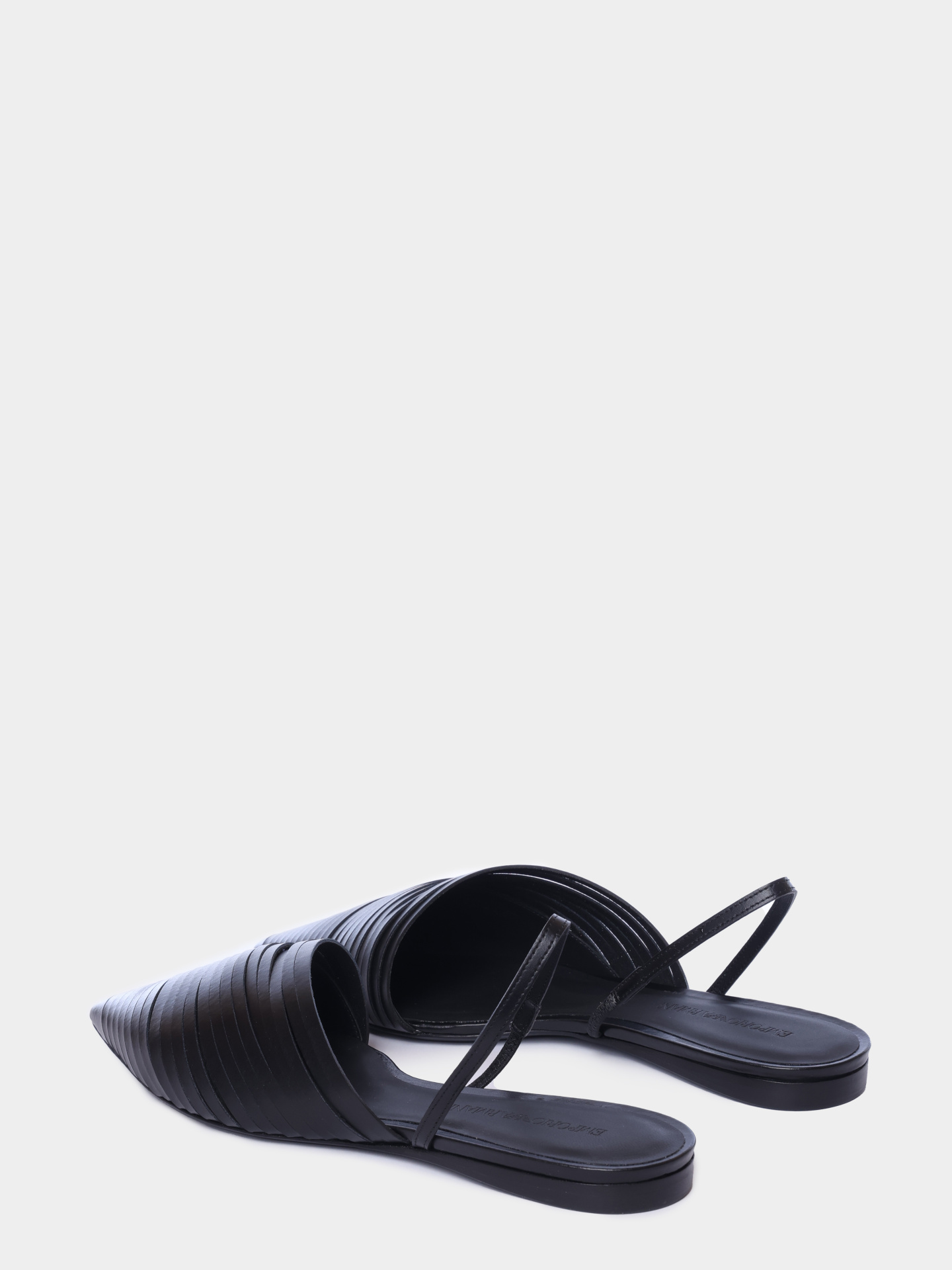 Мюли Emporio Armani EW004457 AF21971 UC001 кожаные женские — купить в интернет-магазине Verdistore