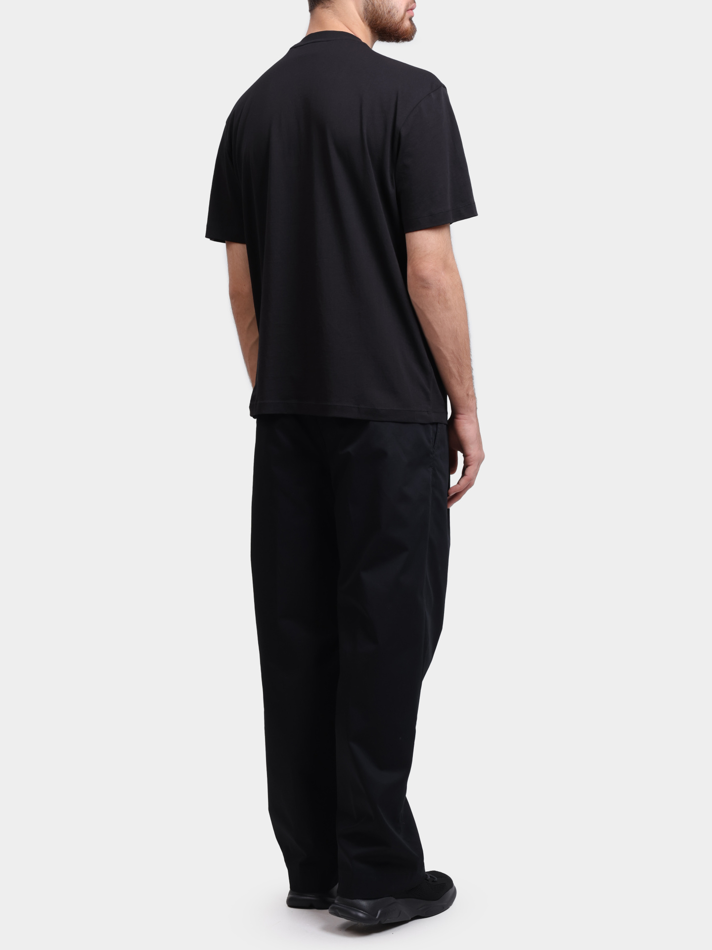 Брюки Hugo 50544758 001 черные прямого кроя — купить в интернет-магазине Verdistore