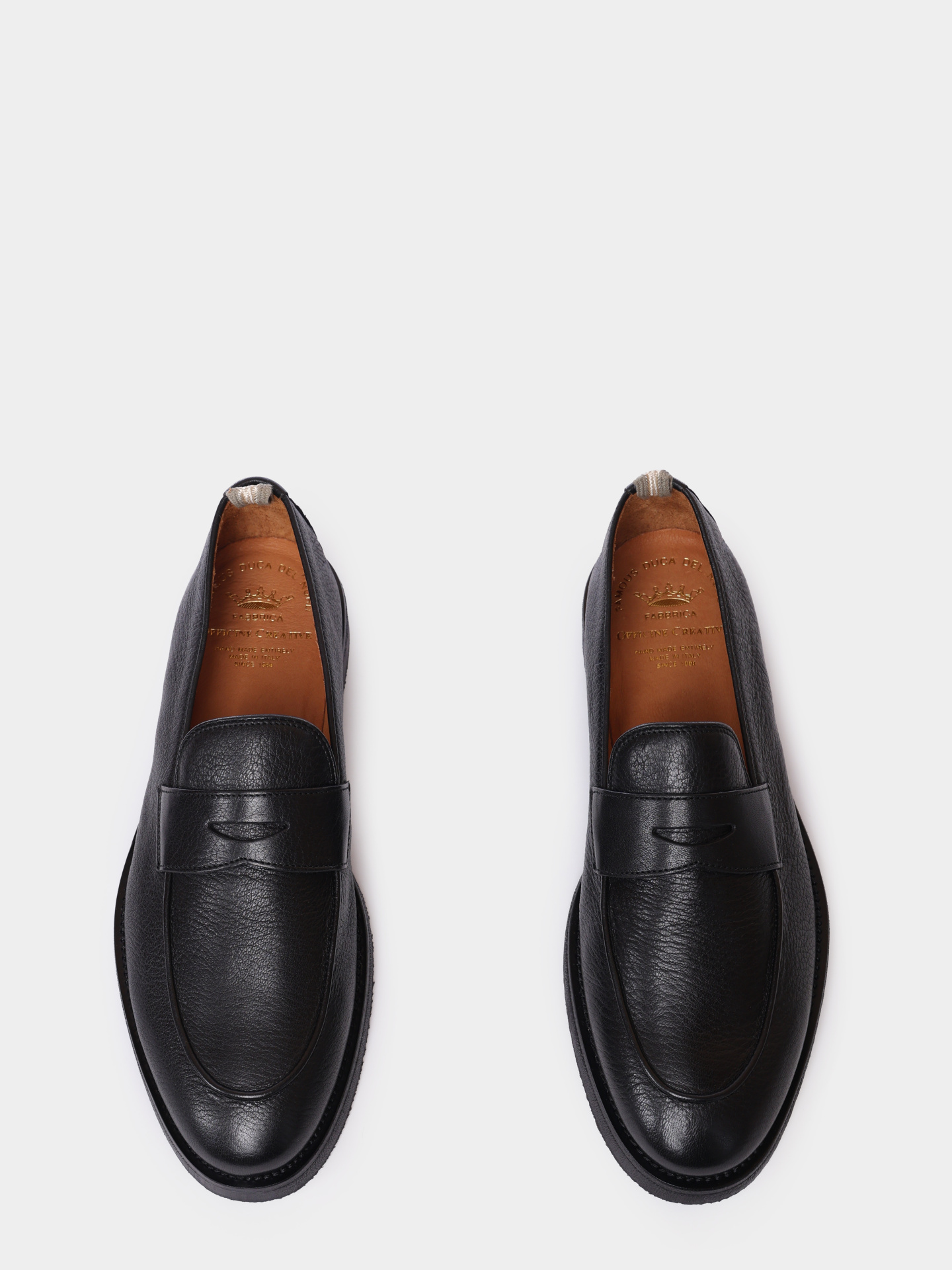 Лоферы Officine Creative OCUOPEF101CER241000 кожаные мужские — купить в интернет-магазине Verdistore