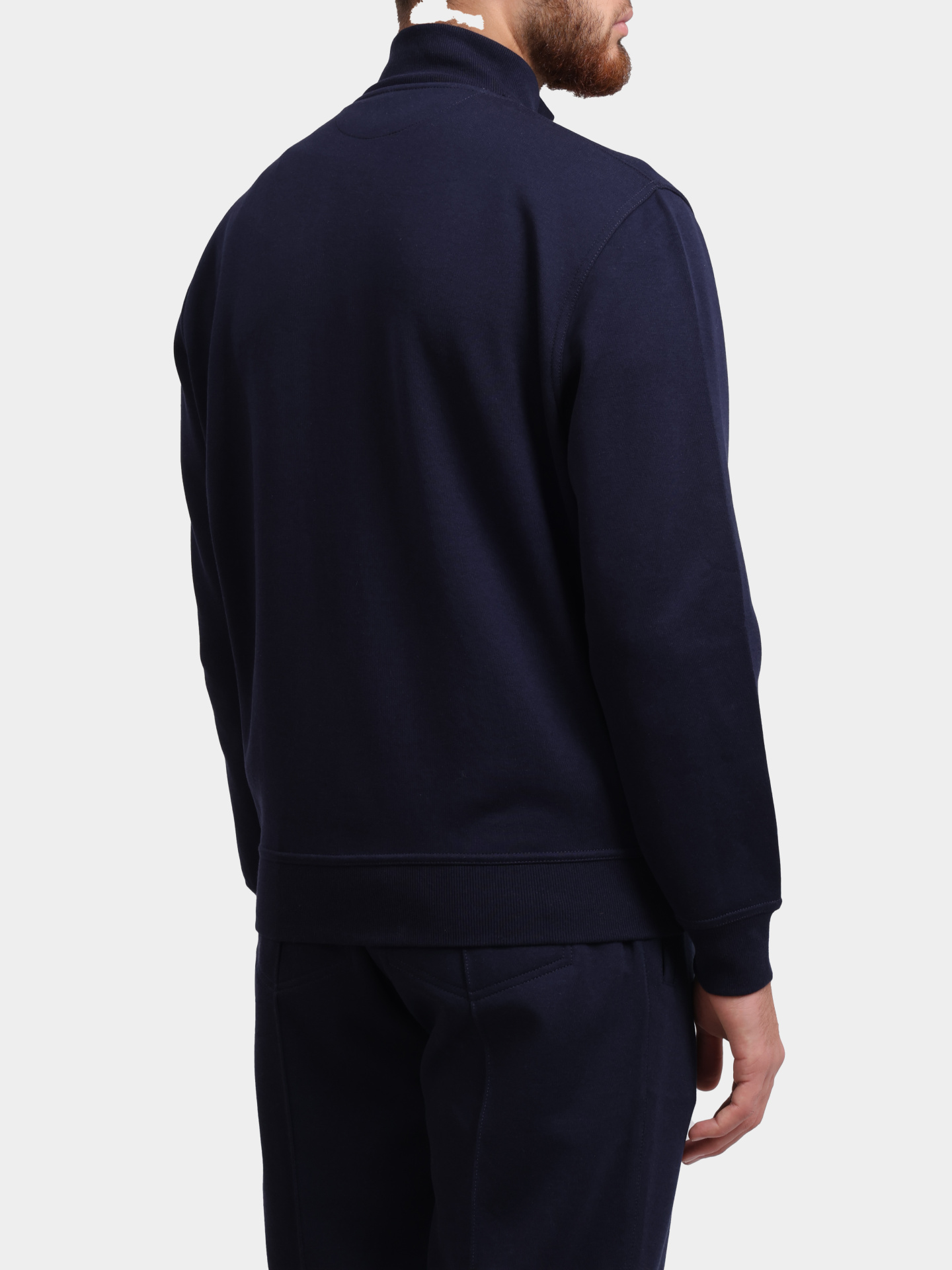 Мастерка Brunello Cucinelli MM8319089G C1265 темно-синяя мужская — купить в интернет-магазине Verdistore